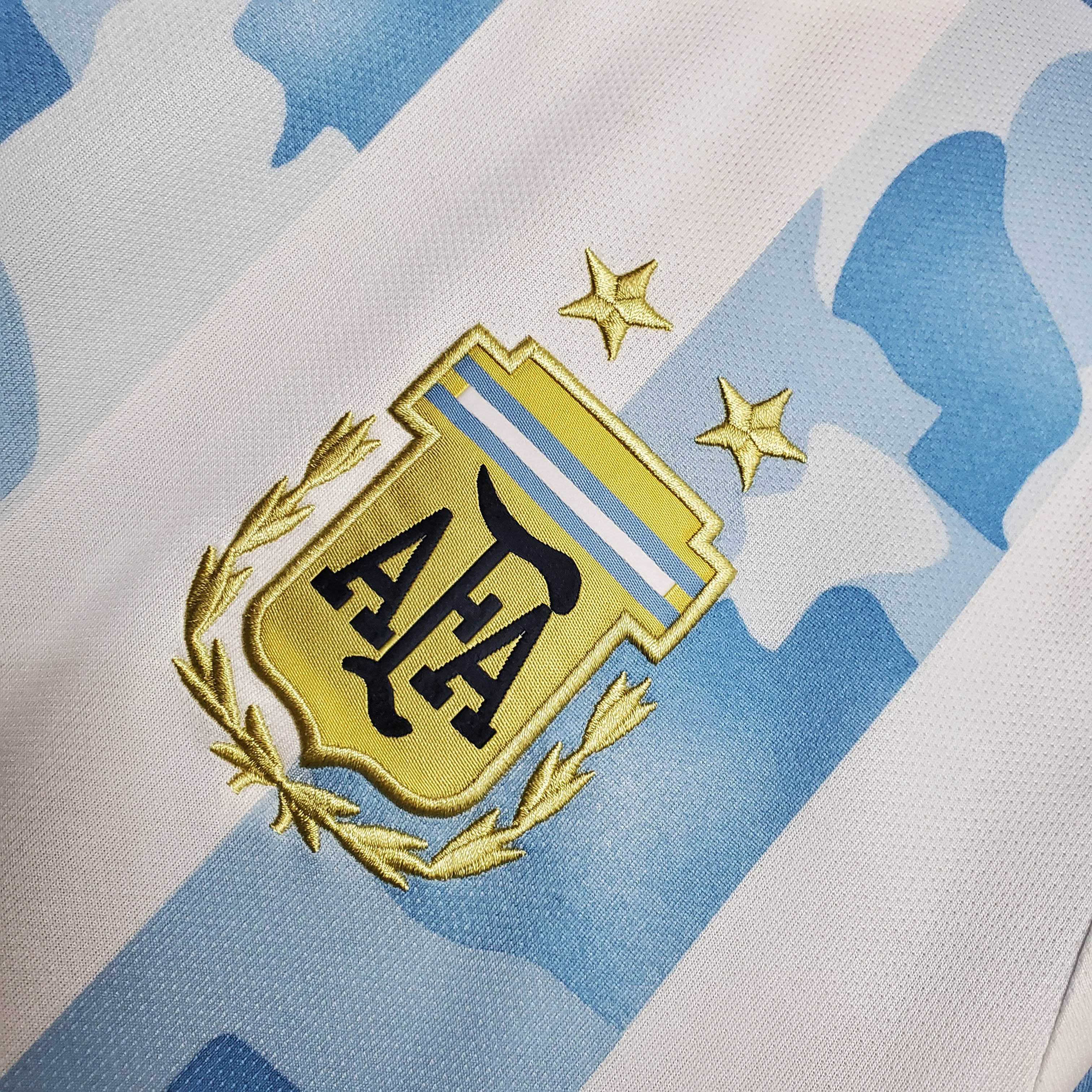 2020 Argentina Home Jersey - Fans Edition