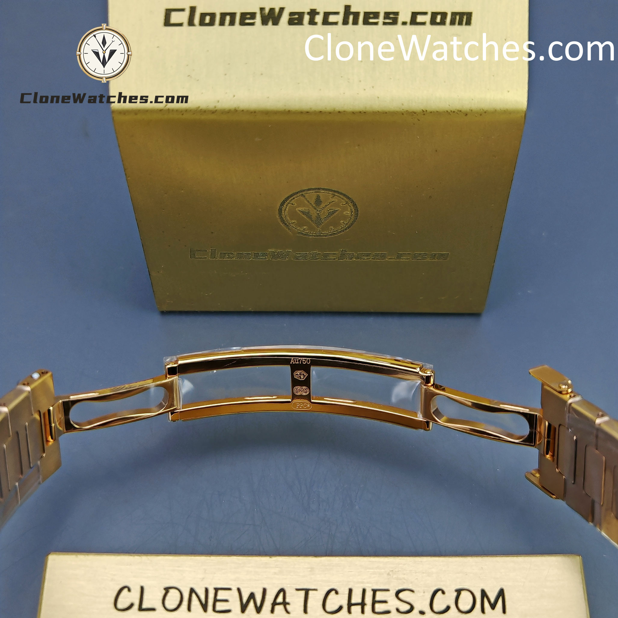 Patek Philippe Super Clone Watches 1:1 Nautilus 5711 Brown Dial 18K Rose Gold