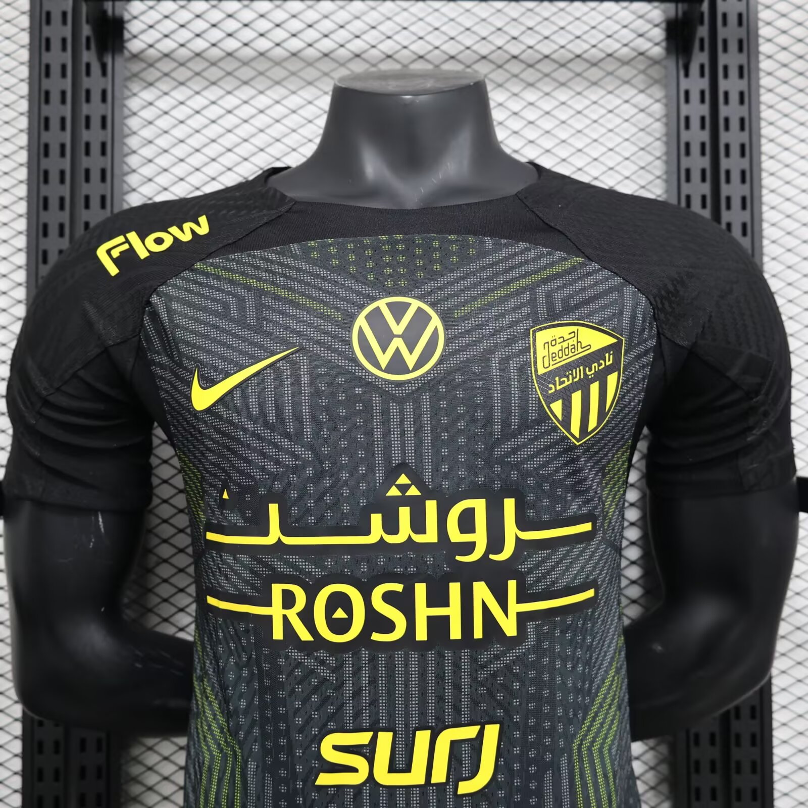 2025-26 New Season Jeddah II Away Black Jersey - Player Edition