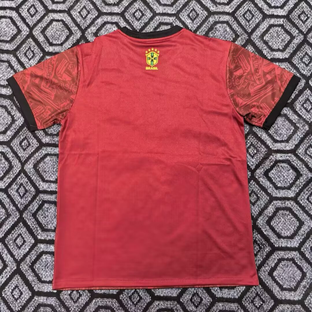 25-26 Brazil Special Edition Red Jersey - Fan Edition