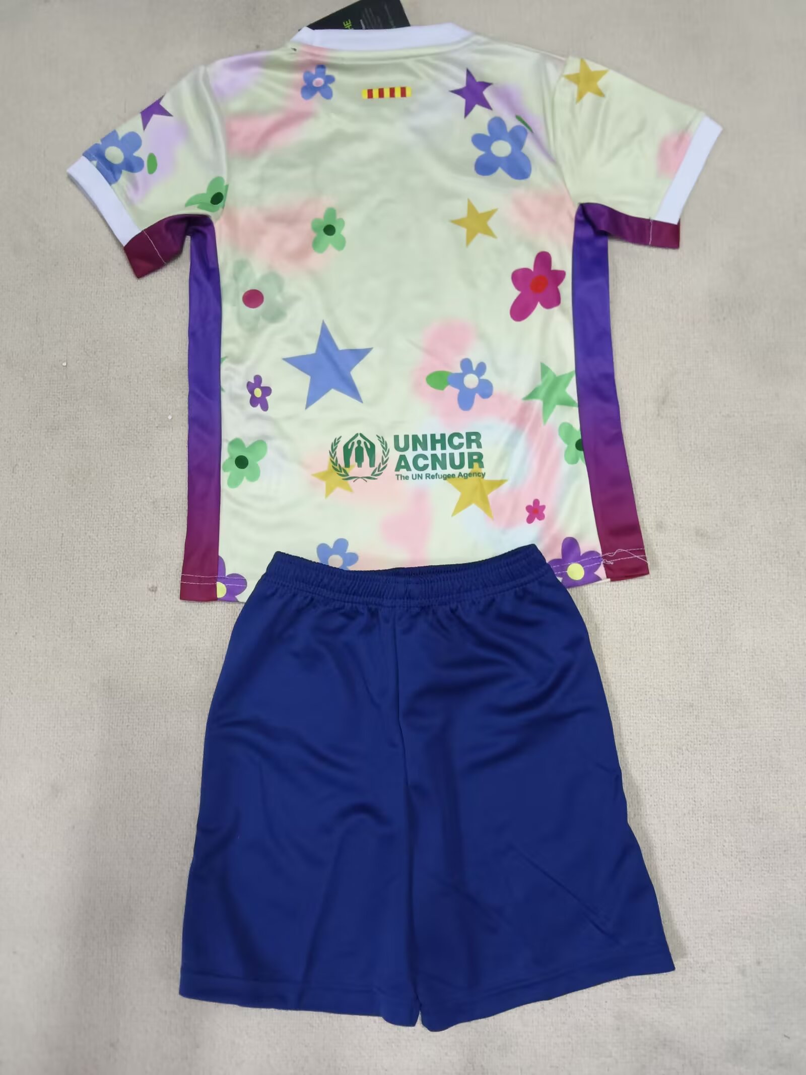 25-26 Barcelona Special Edition Patterned Jersey - Kids Set