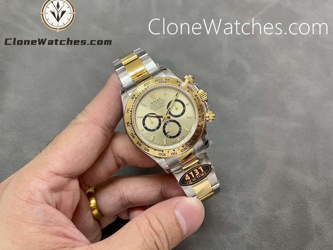 Rolex Super Clone Watches 1:1 Daytona 18k Gold M126503-0004 4131 Movement