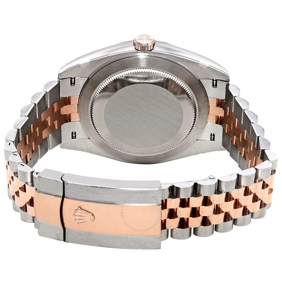 Rolex Datejust 41 Grey Dial Men s Steel and 18K Everose Gold Jubilee Watch 126301GYRJ（Lifetime free warranty+90-days replacement service & Refund!.）