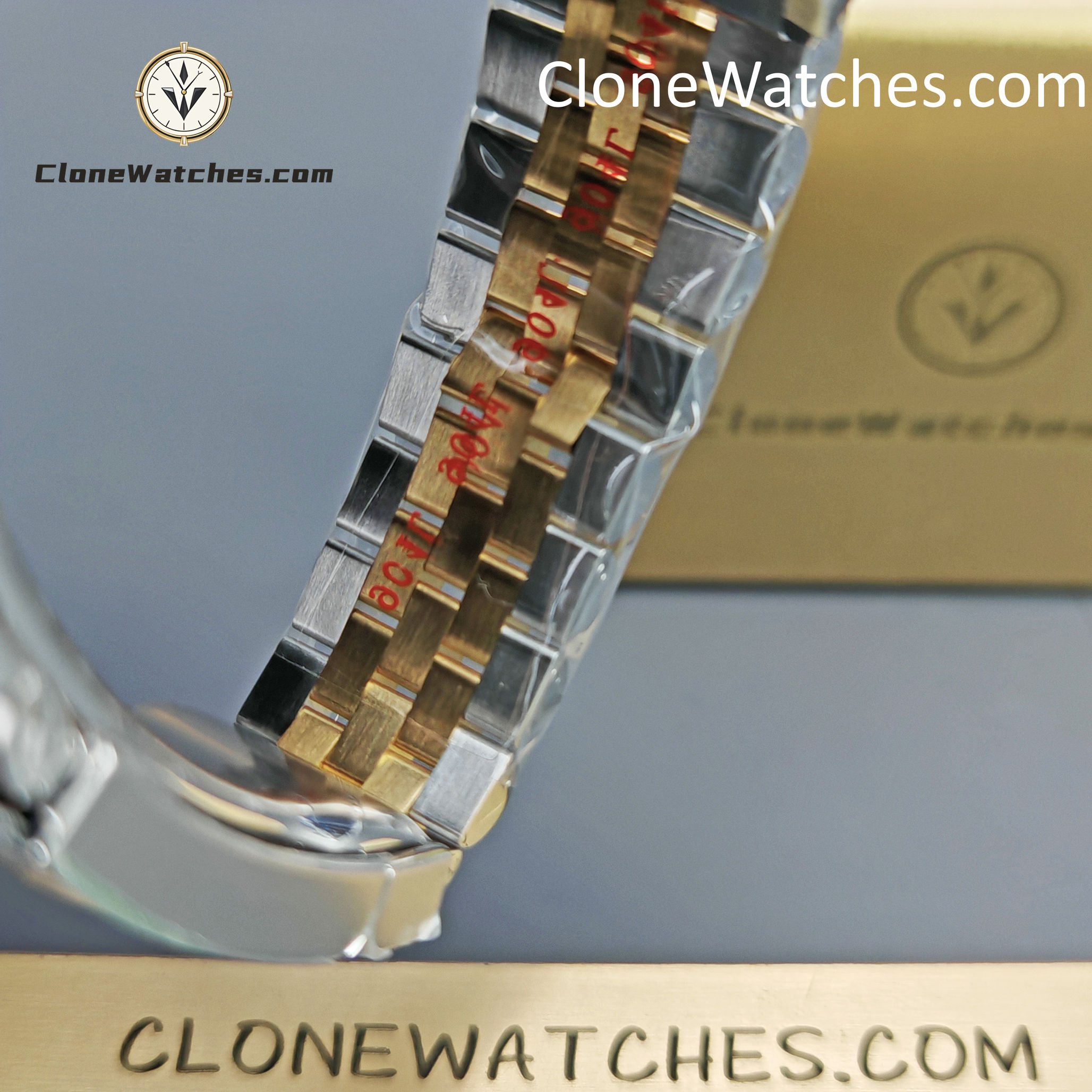 Rolex Super Clone Watches 1:1 DateJust Gold Diamond Dial m126233-0017 Jubilee 36MM 3235 Movement