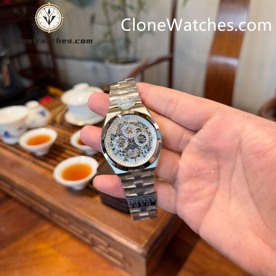 Vacheron Constantin Super Clone Watches 1:1 Overseas Series 4300V Skeleton Dial