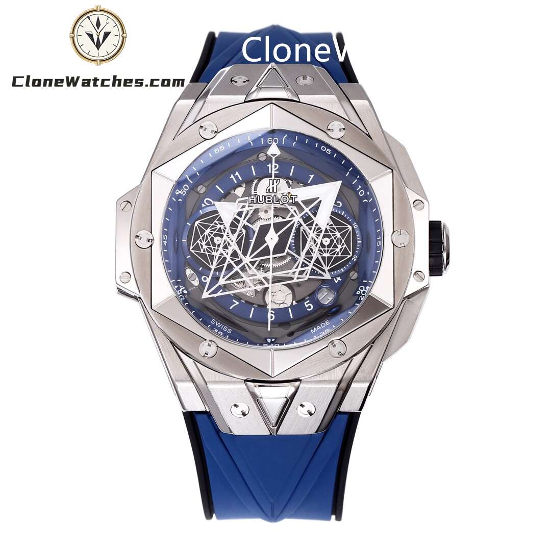 Hublot Super Clone Watches 1:1 Big Bang Unico Sang Bleu II 45MM 418.NX.5107.RX.MXM20