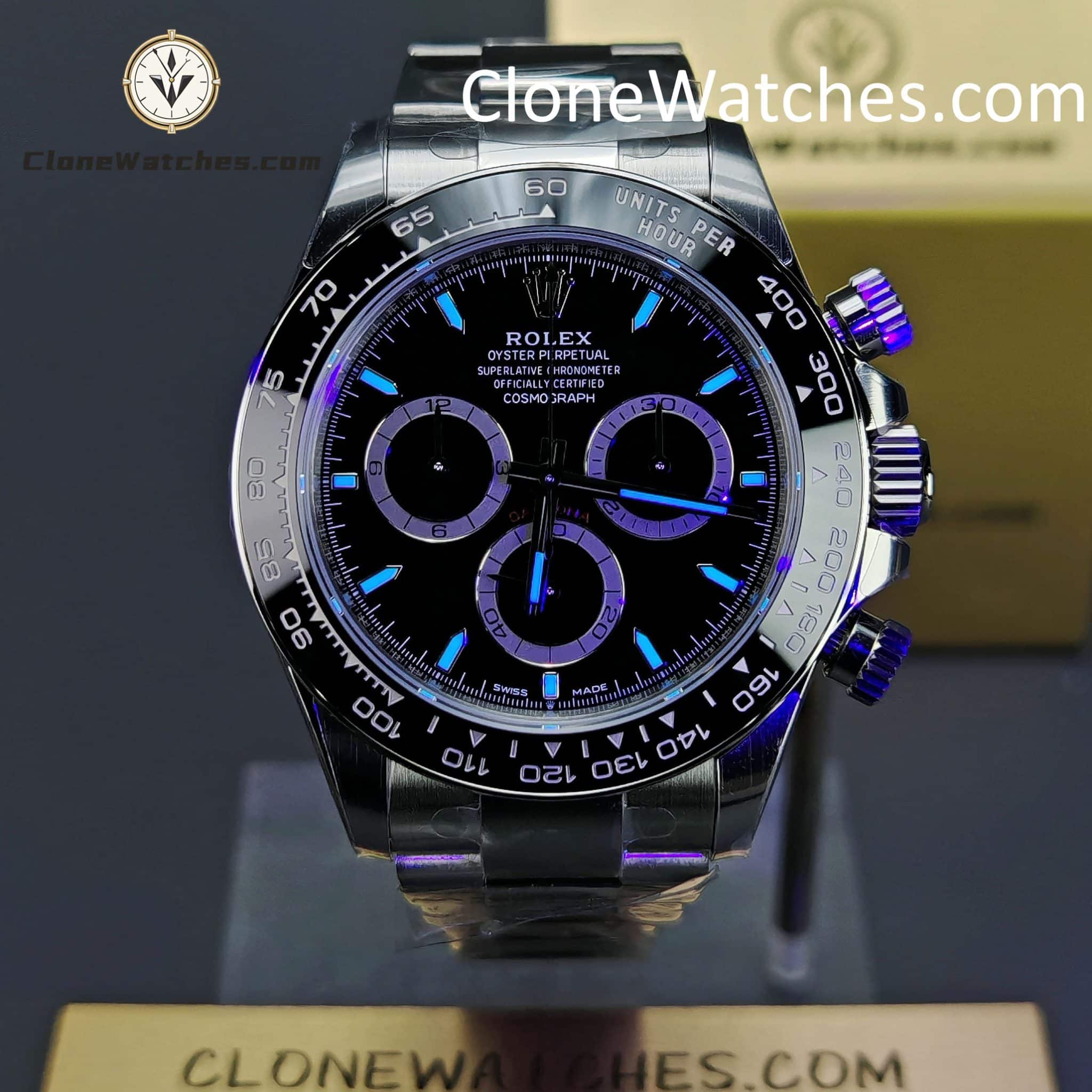 Rolex Super Clone Watches 1:1 Daytona M126500ln-0002 4131 Movement