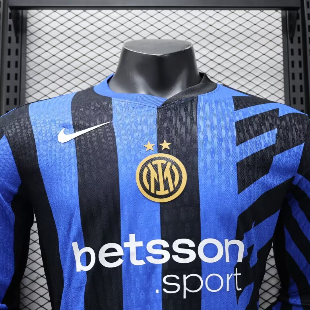 2024/25 Inter Milan Home Long Sleeve - Player Edition