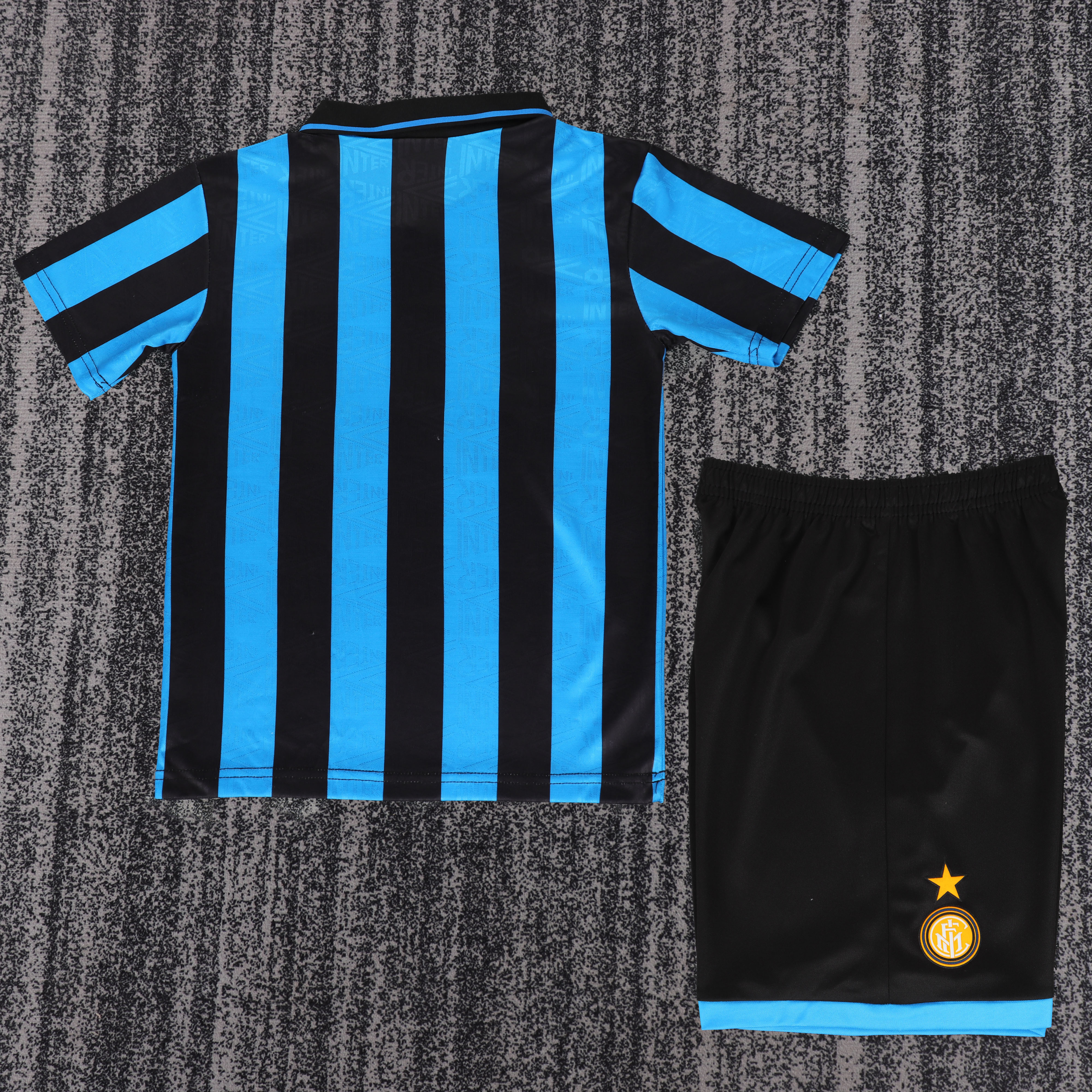 1992/94 Inter Milan Home Retro Children's Jersey Set - Fans Edition