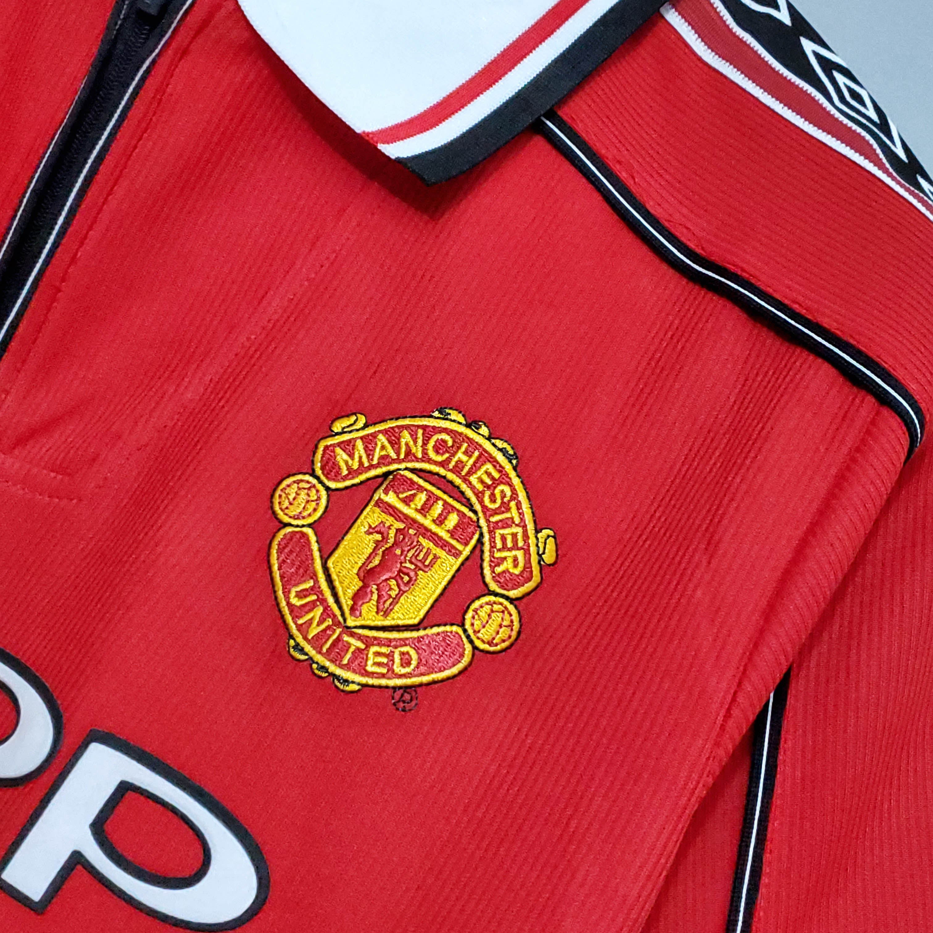 1998/99 Manchester United Home Retro Shirt-Fans Edition