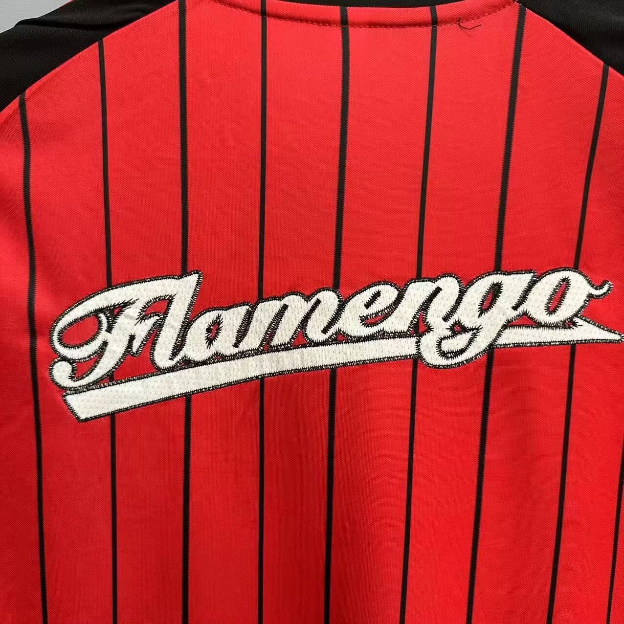 25-26 Flamenco Baseball Jersey Red