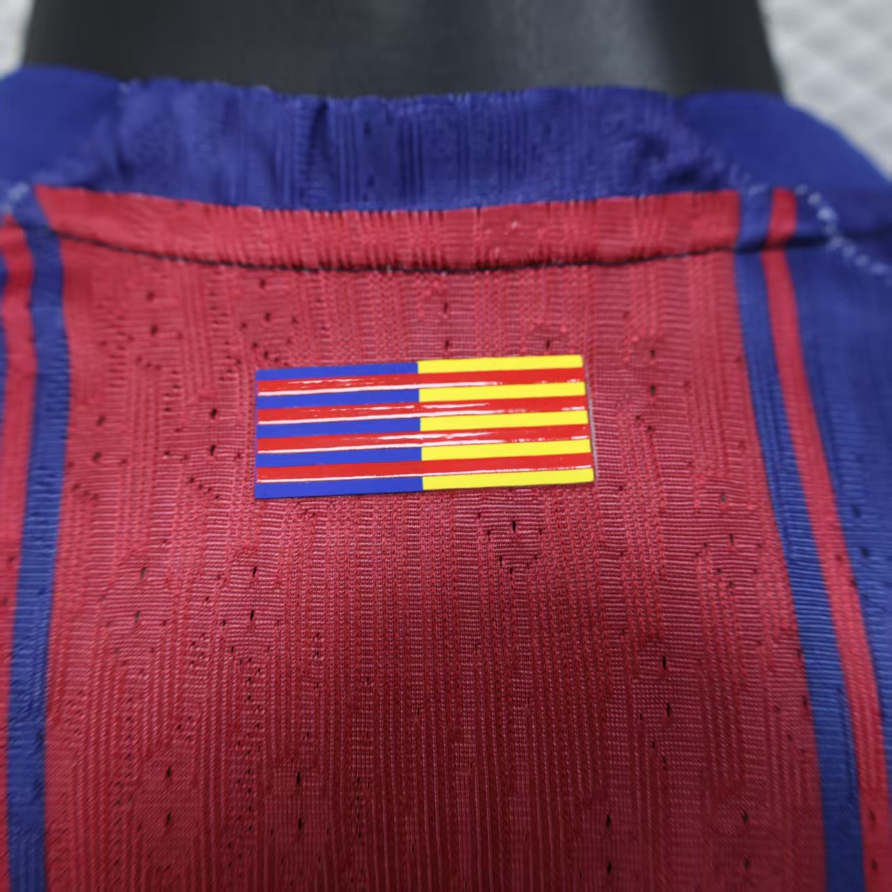 2025-26 Barcelona Home Long Sleeve Jersey - Player Edition