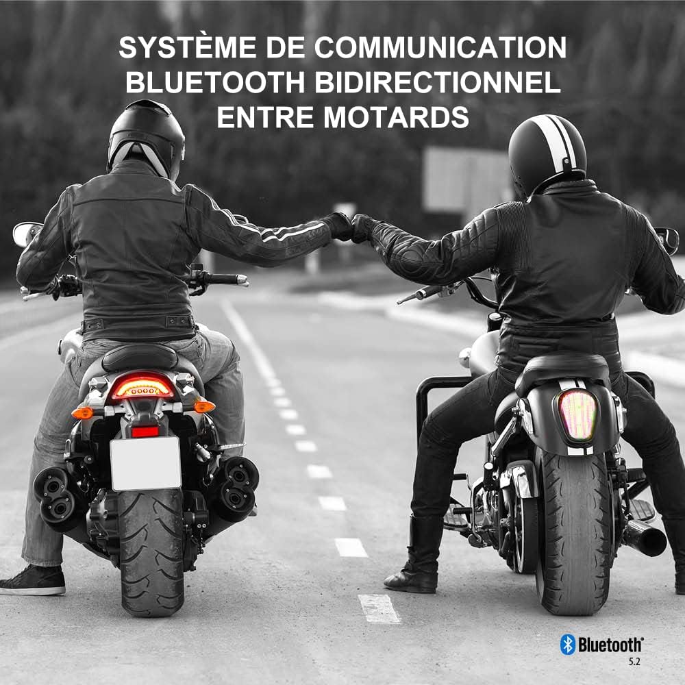 Système communication moto FREECOM 2X Bluetooth 2 unités
