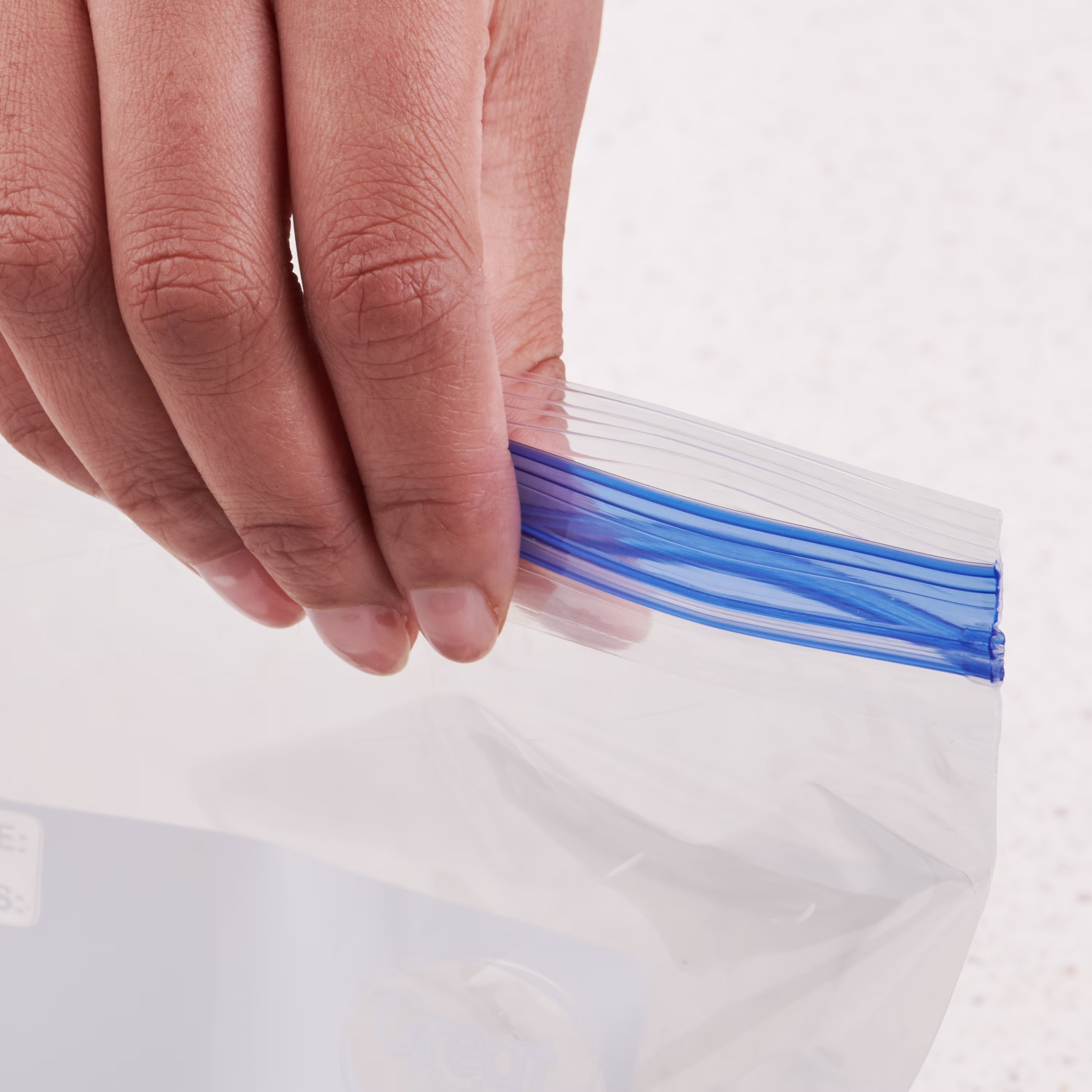Great Value Freezer Guard Double Zipper Quart Freezer Bag, 25 Count