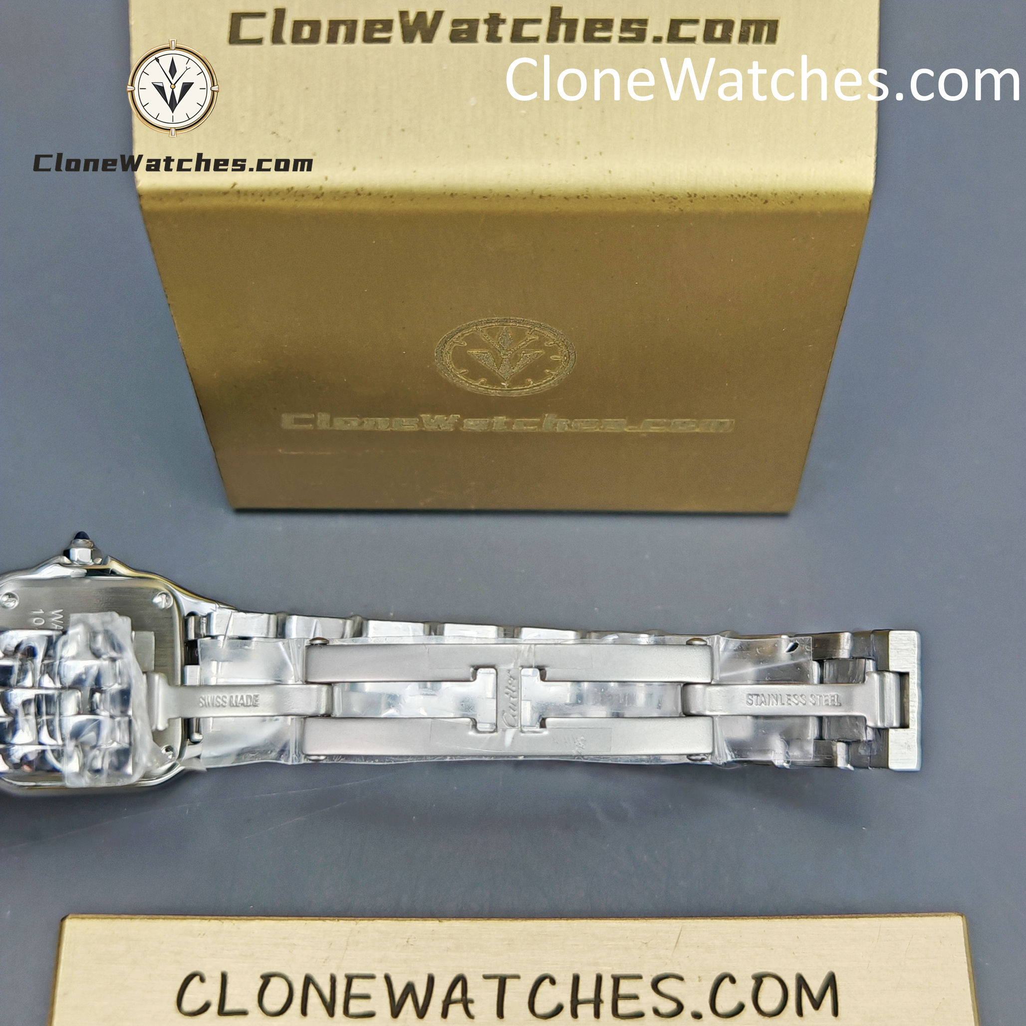 Cartier Super Clone Watches 1:1 PANTHÈRE DE CARTIER White Dial 22mm*30mm WSPN0006