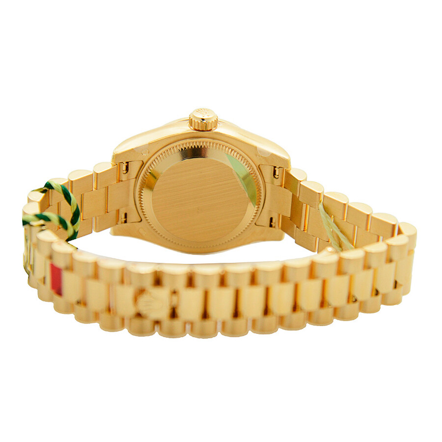 Rolex Lady-Datejust 26 Champagne Dial 18K Yellow Gold President Automatic Ladies Watch 179158CDP（Lifetime free warranty+90-days replacement service & Refund!.）