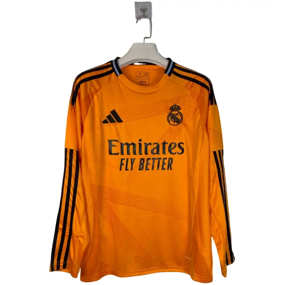 2024/25 Real Madrid Away Long Sleeve Jersey