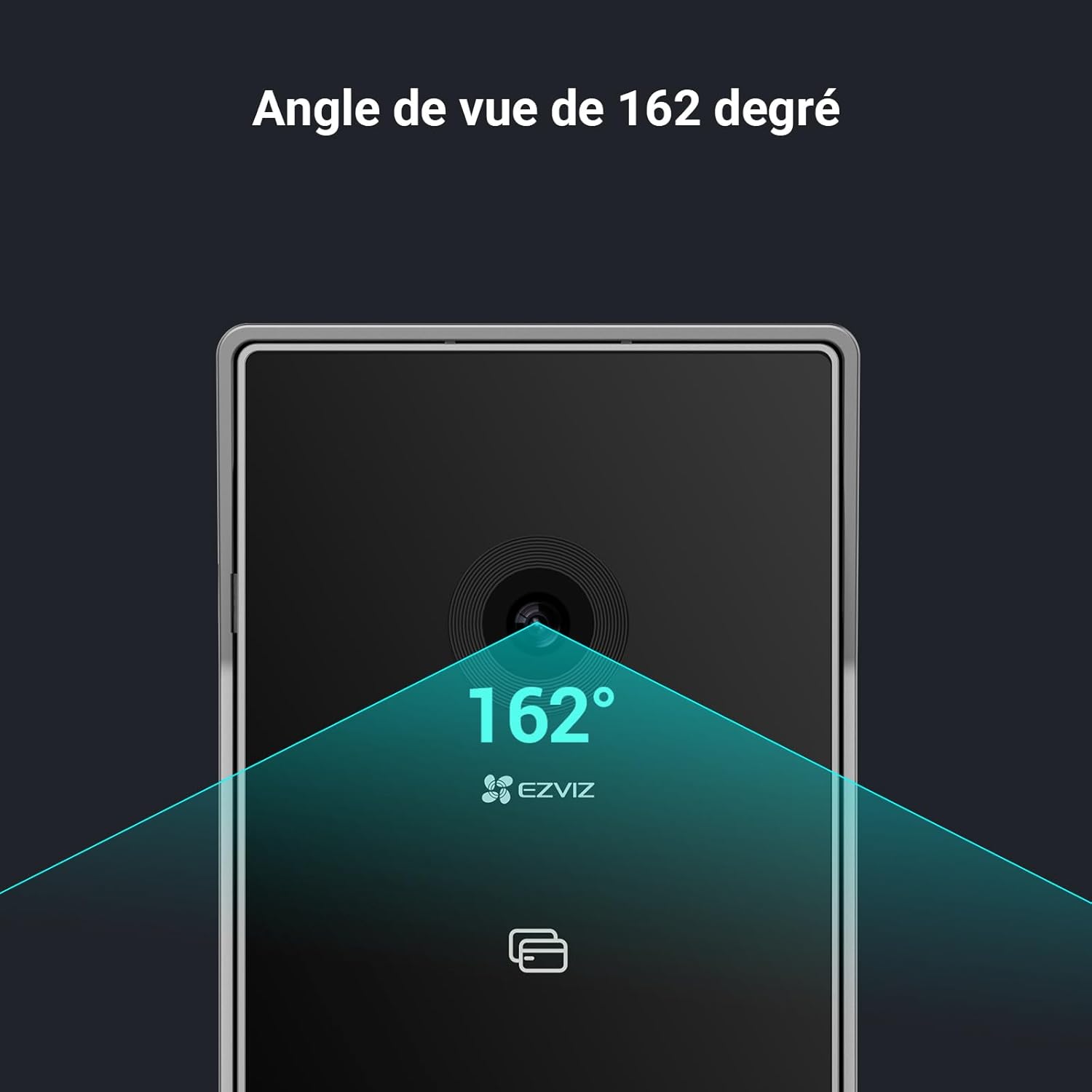 Visiophone connecté HP7 2K écran 7 pouces détection humaine RFID audio bidirectionnel vision nocturne WiFi