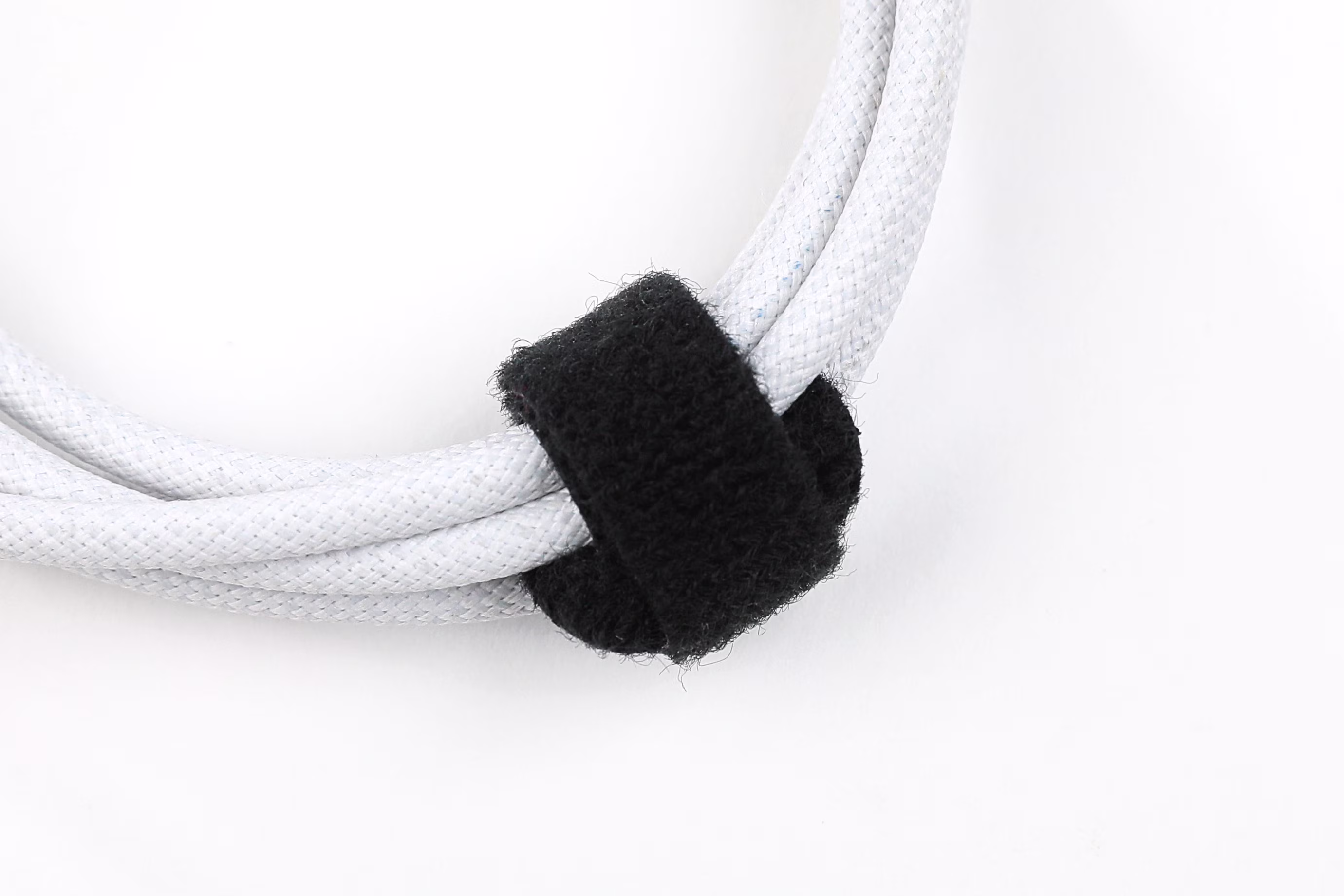 Hyper Tough 4IN and 8IN Hook & Loop Straps, Black, 20 Count