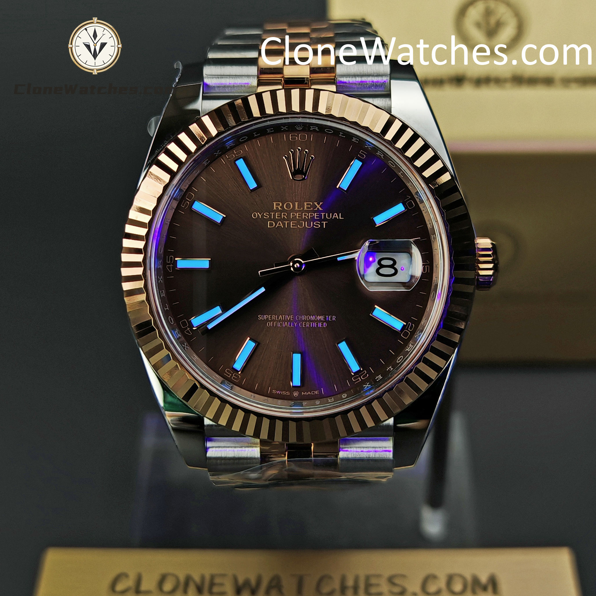 Rolex Super Clone Watch 1:1 DateJust m126331-0002 Jubilee 41MM 3235 Movement