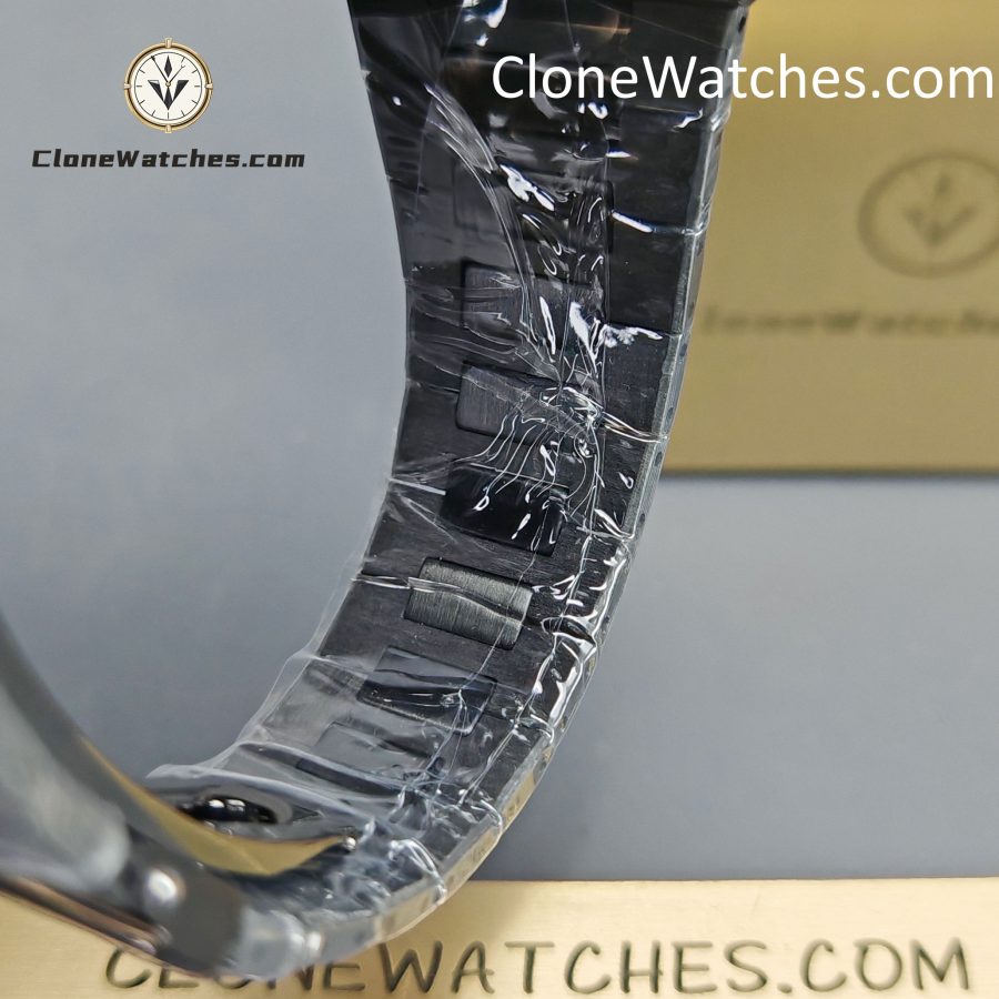 Modified Super Clone Watches 1:1 DiW Patek Philippe Nautilus CARBON BLACK 5711
