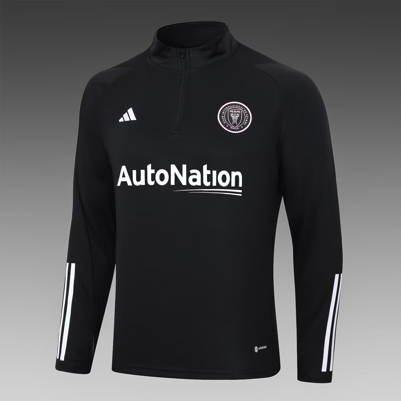 2023/2024 Miami Half Pull Training Wear Black Suit