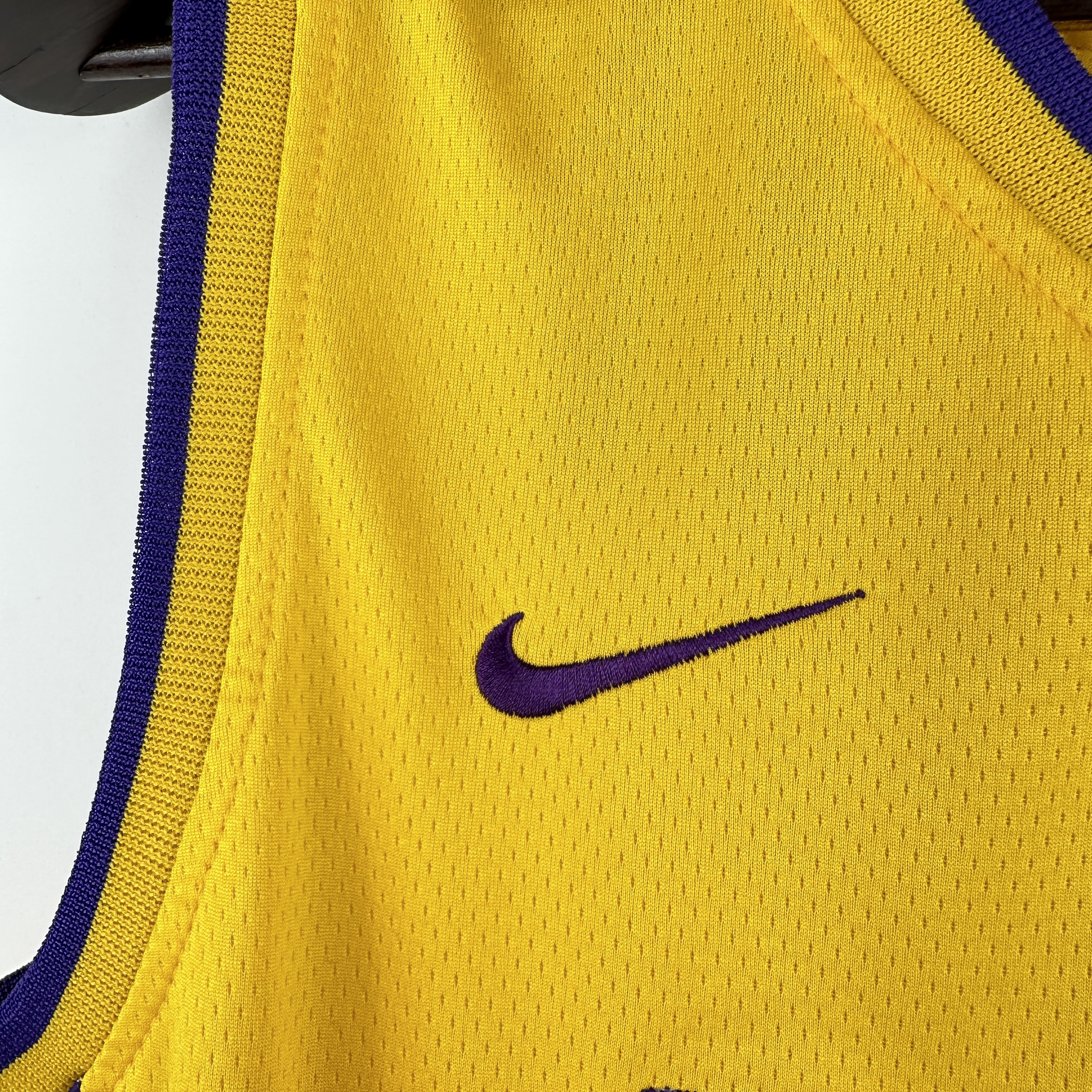 Embroidered Lakers with stars No. 23 James