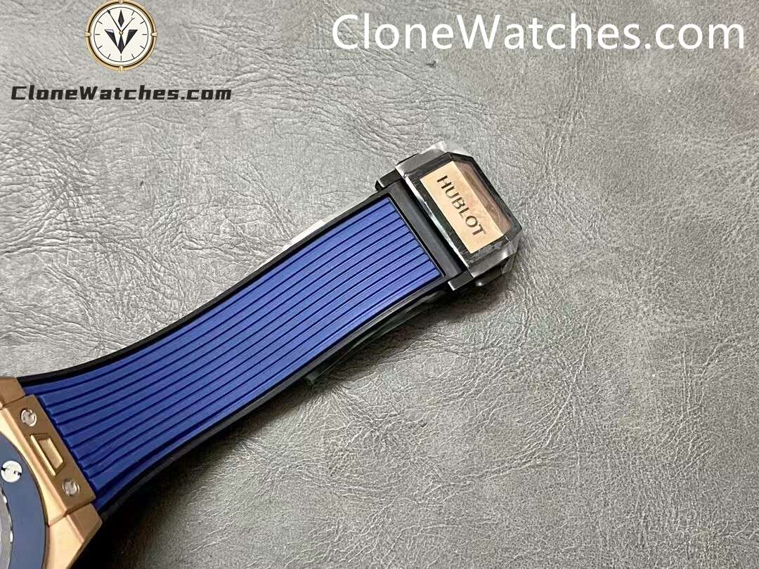 Hublot Super Clone Watches 1:1 Big Bang Unico King Gold Blue Ceramic 42MM 441.OL.5181.RX