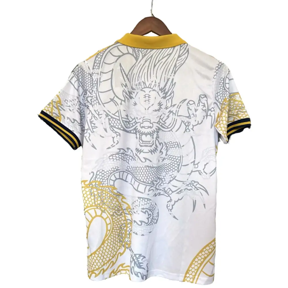 2025-26 New Season - Real Madrid Dragon White - Jersey - Fan Edition