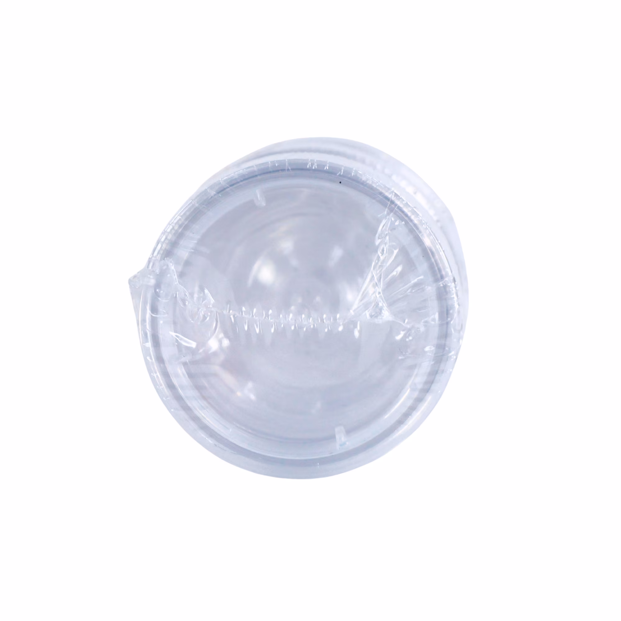 Everything Mary Round Stackable Crafting Containers, 3 Piece Plastic Clear Set