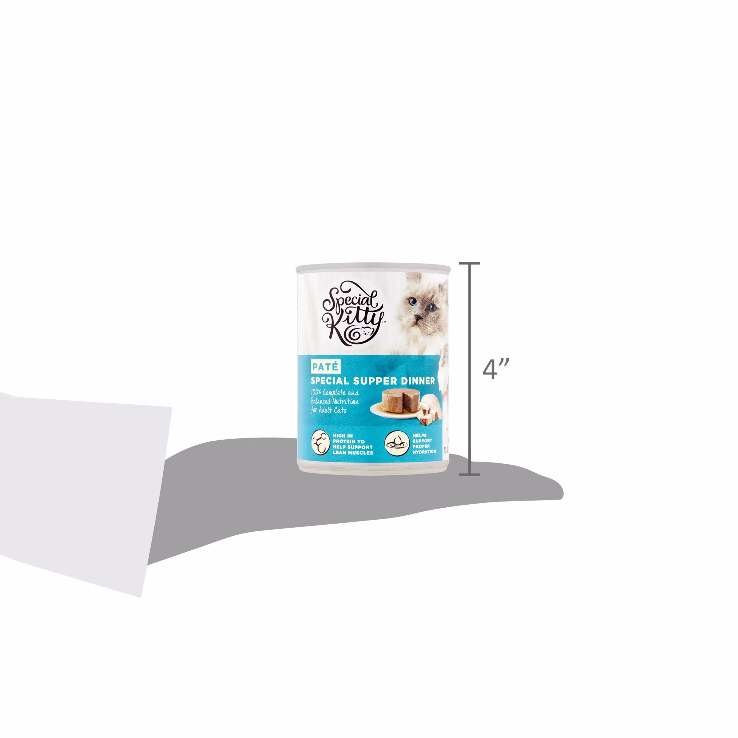 Special Kitty Special Supper Dinner Pate Wet Cat Food, 13 oz Can