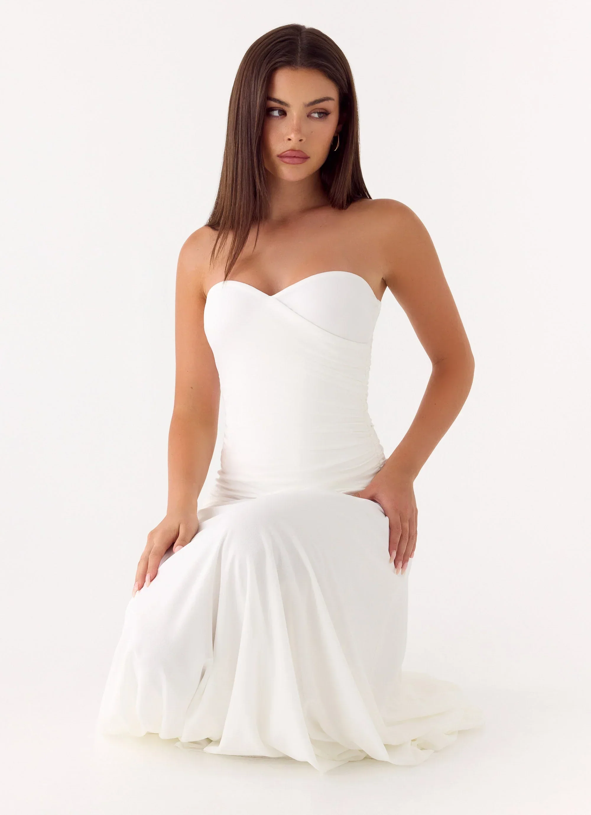 Ruben Maxi Dress - White