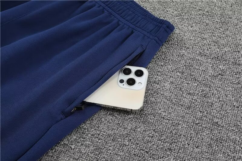 2022/2023 Italian long zipper jacket blue suit