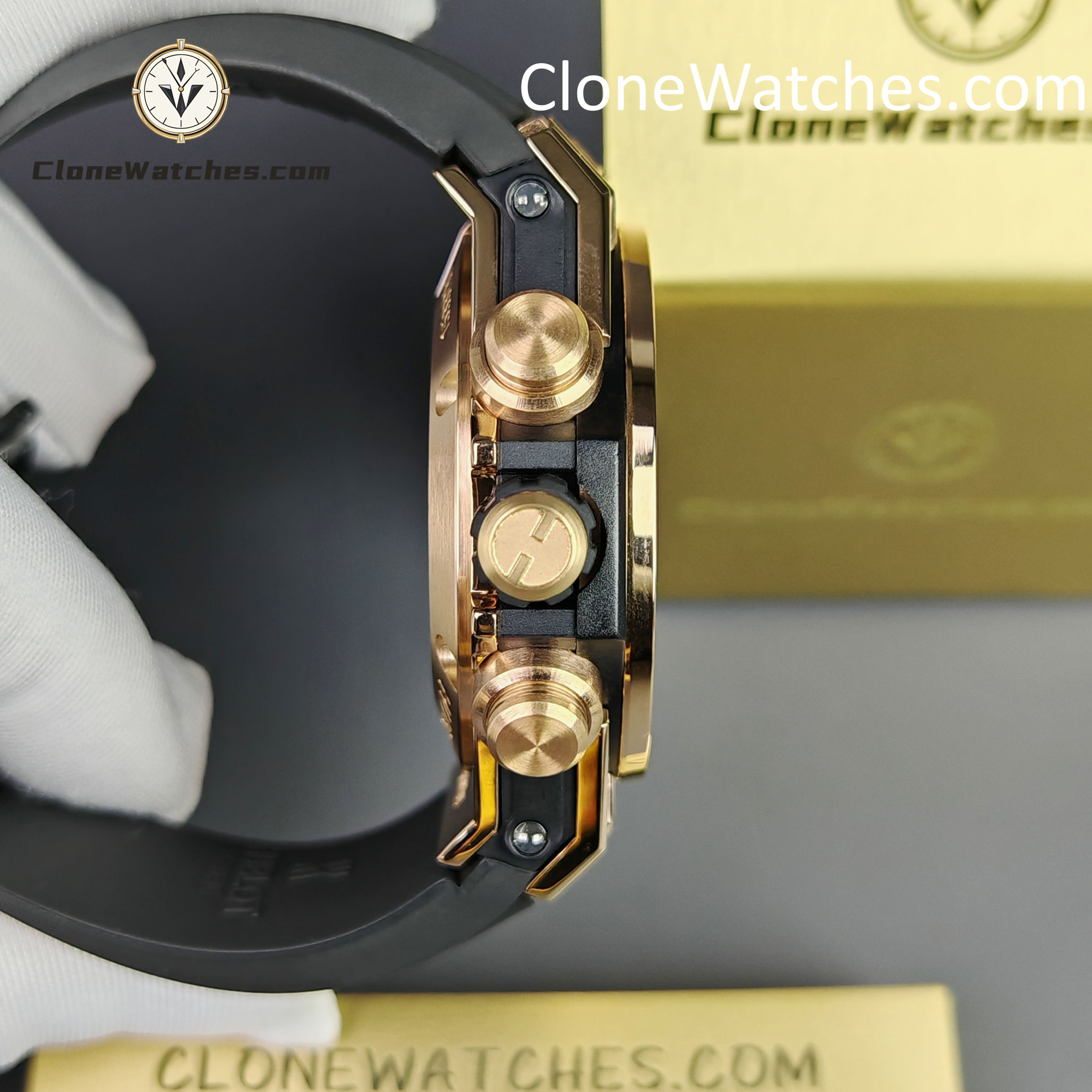 Hublot Super Clone Watches 1:1 Big Bang Unico King Gold Pavé 42 mm 441.OX.1181.RX.1704