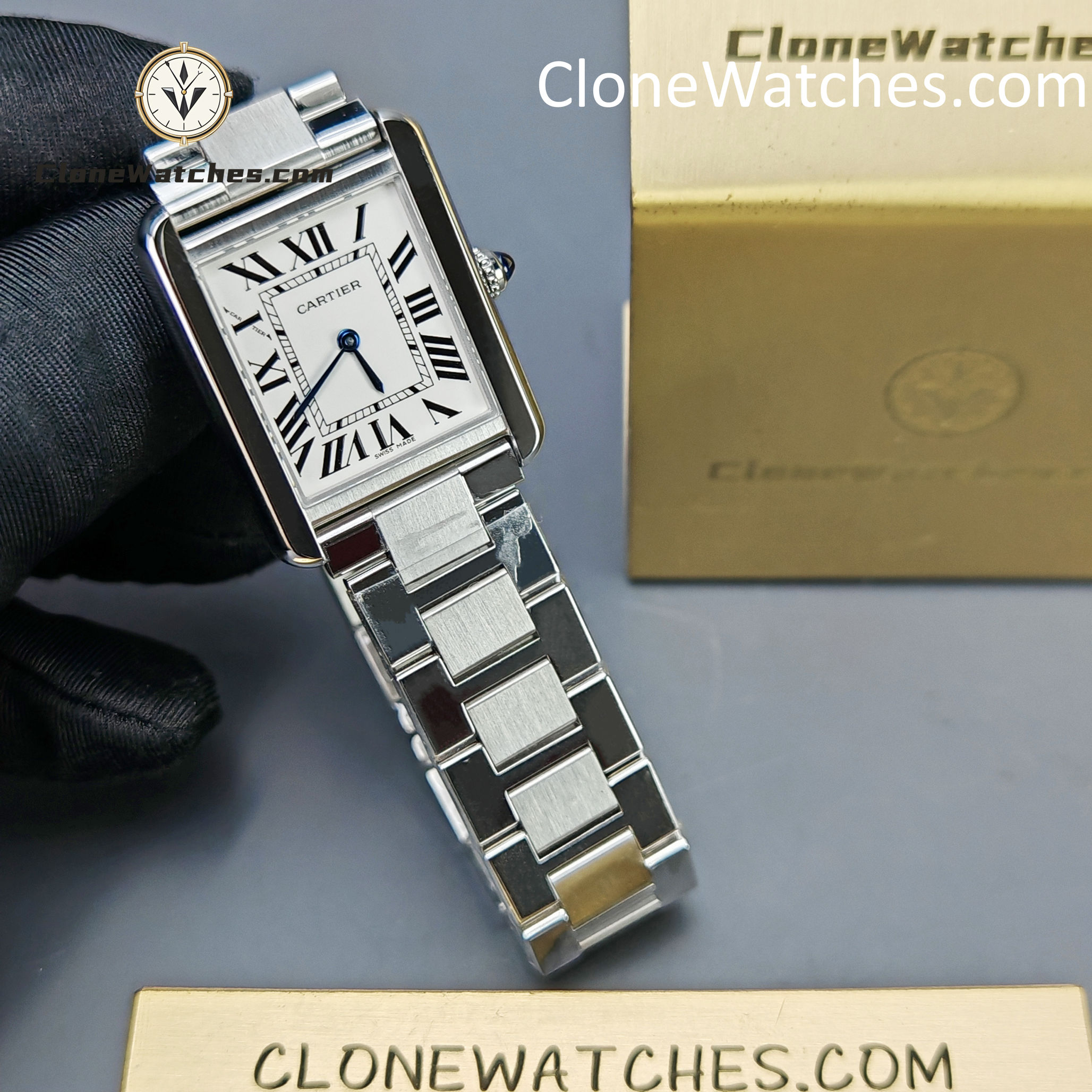Cartier Super Clone Watches 1:1 Tank Solo Small Model quartz movement 31 x 24.4MM WGTA0342