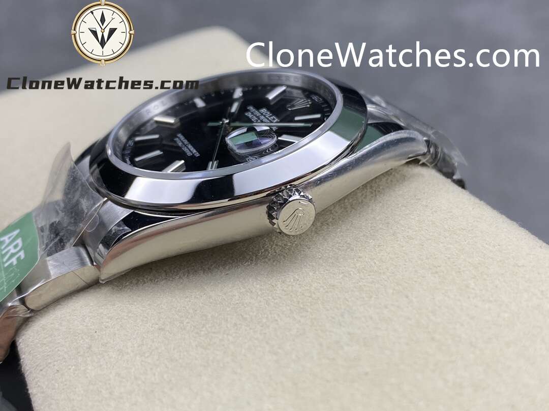 Rolex Super Clone Watches 1:1 DateJust Black Dial M126300 – 0011 Oyster 41MM 3235 Movement