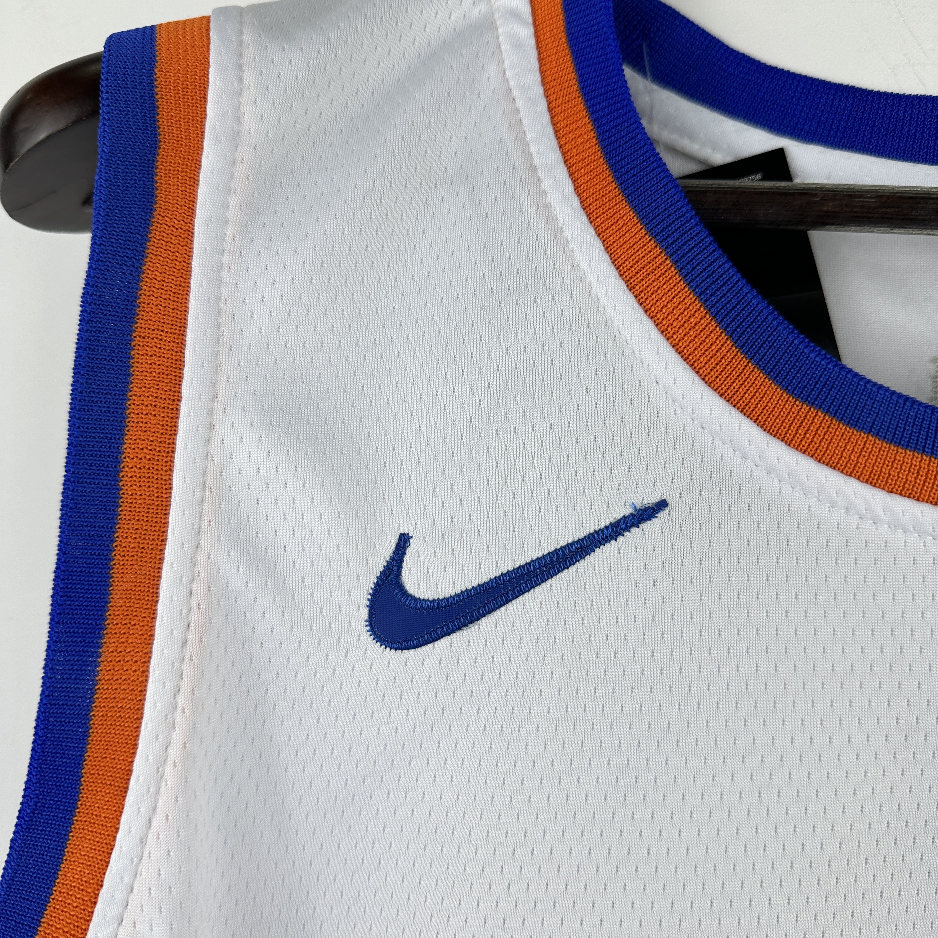 Embroidery Knicks White No. 11 Brunson