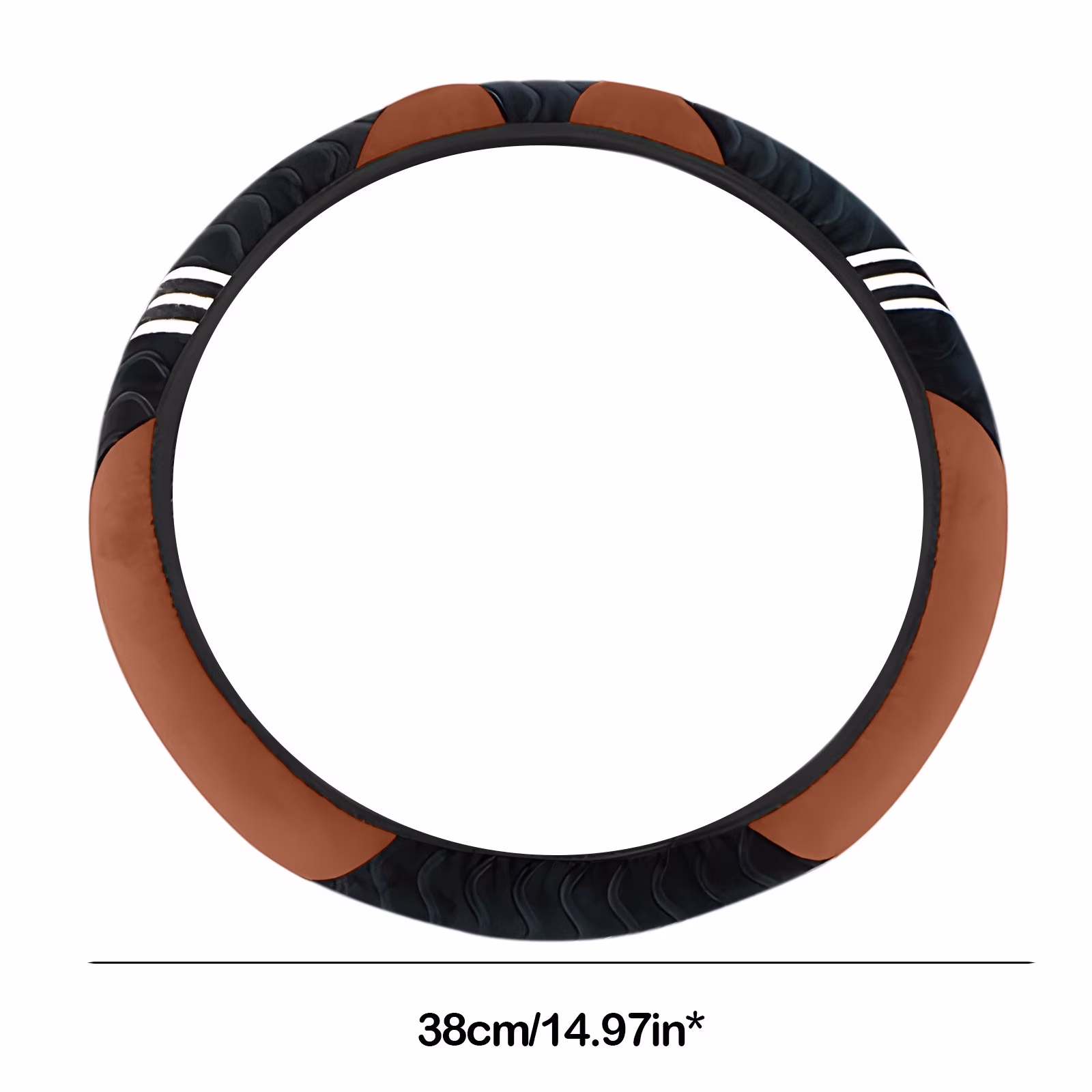 GFHFHITJ Car Steering Wheel Cover Stretch Without Inner Steering Wheel Cover Universal Steering Wheel Cover