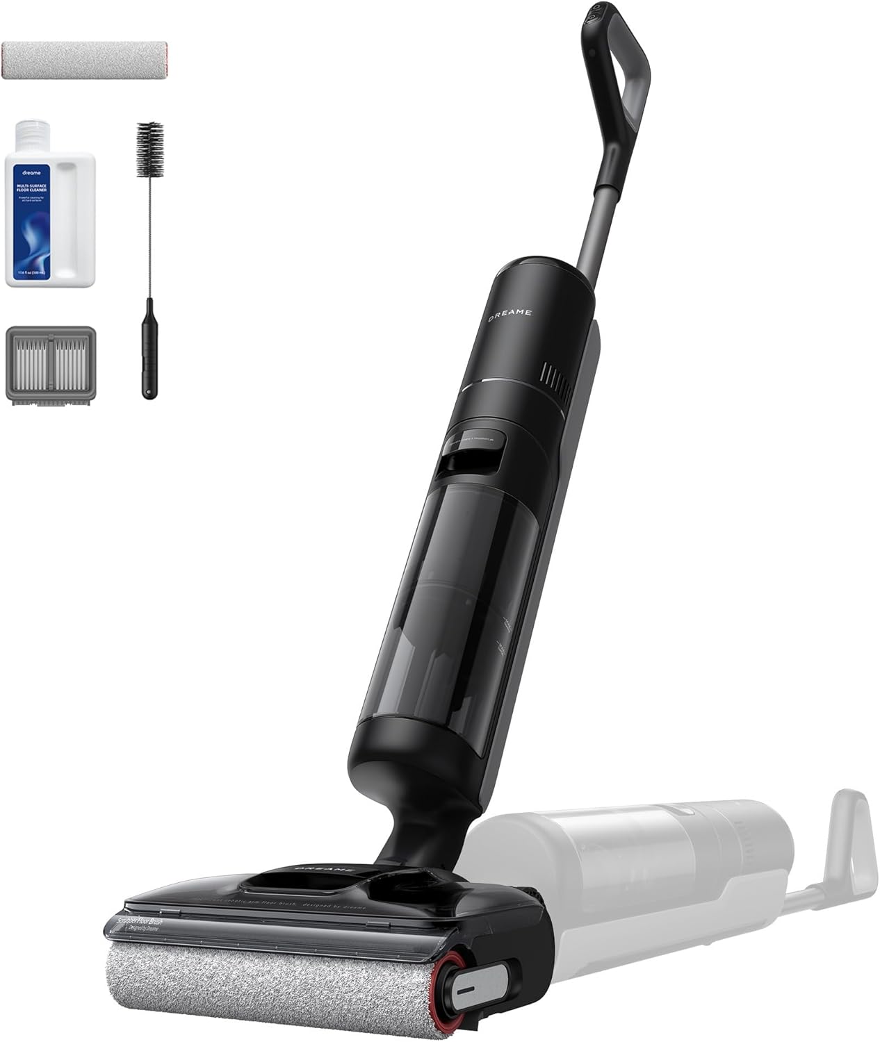 Aspirateur laveur H12 Pro FlexReach portée 180° séchage 5 min 18000Pa lavage chaud 90°C nettoyage deux bords 50 min