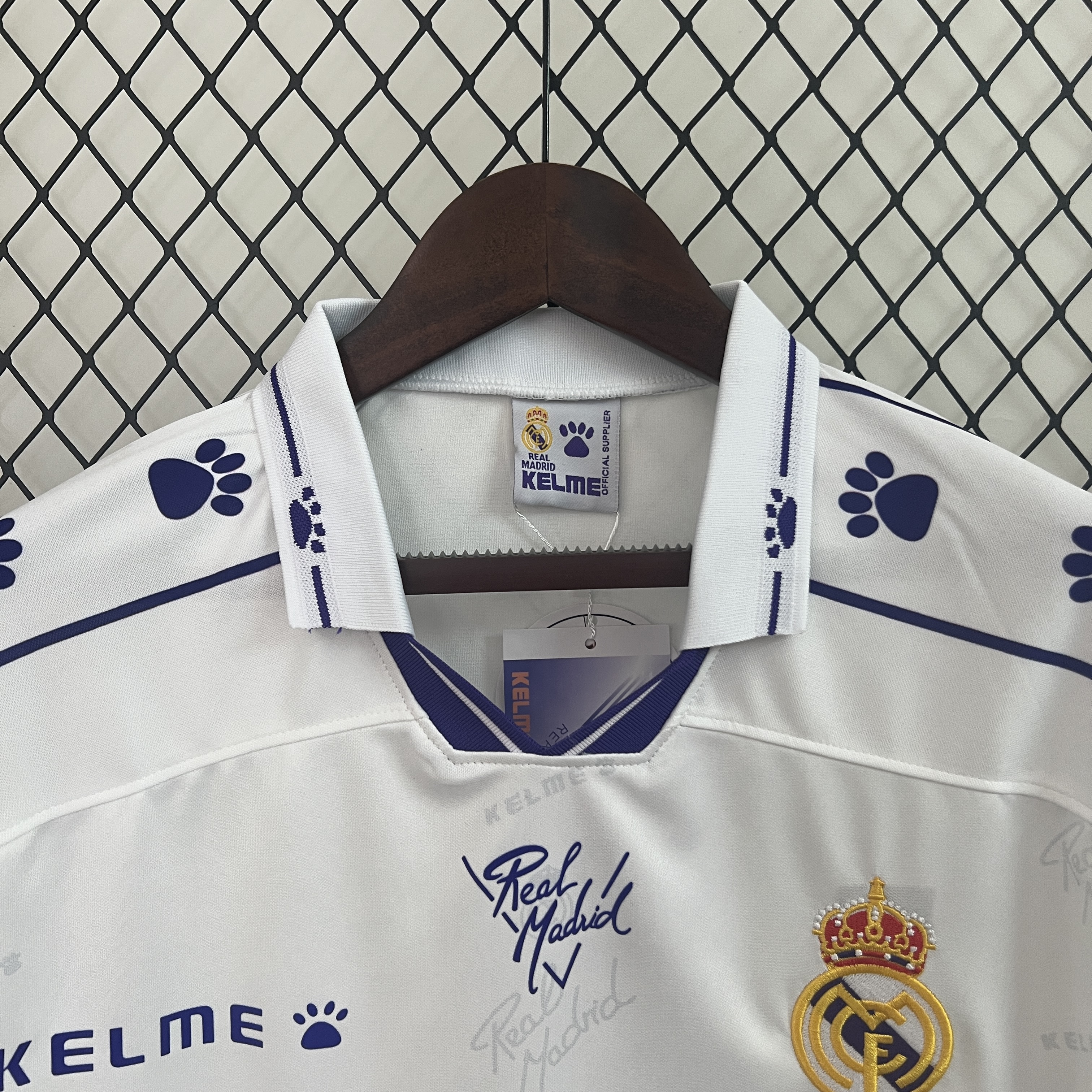 1994/96 Real Madrid Home Retro Long Sleeve Shirt