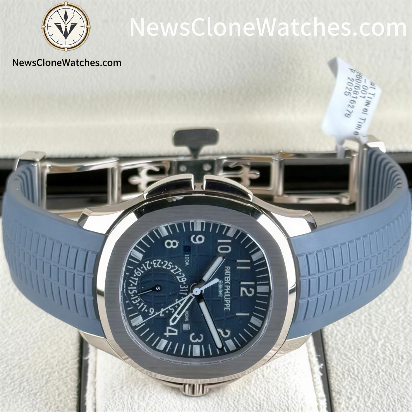 Clone Patek Philippe Aquanaut 5164G 001 White Gold