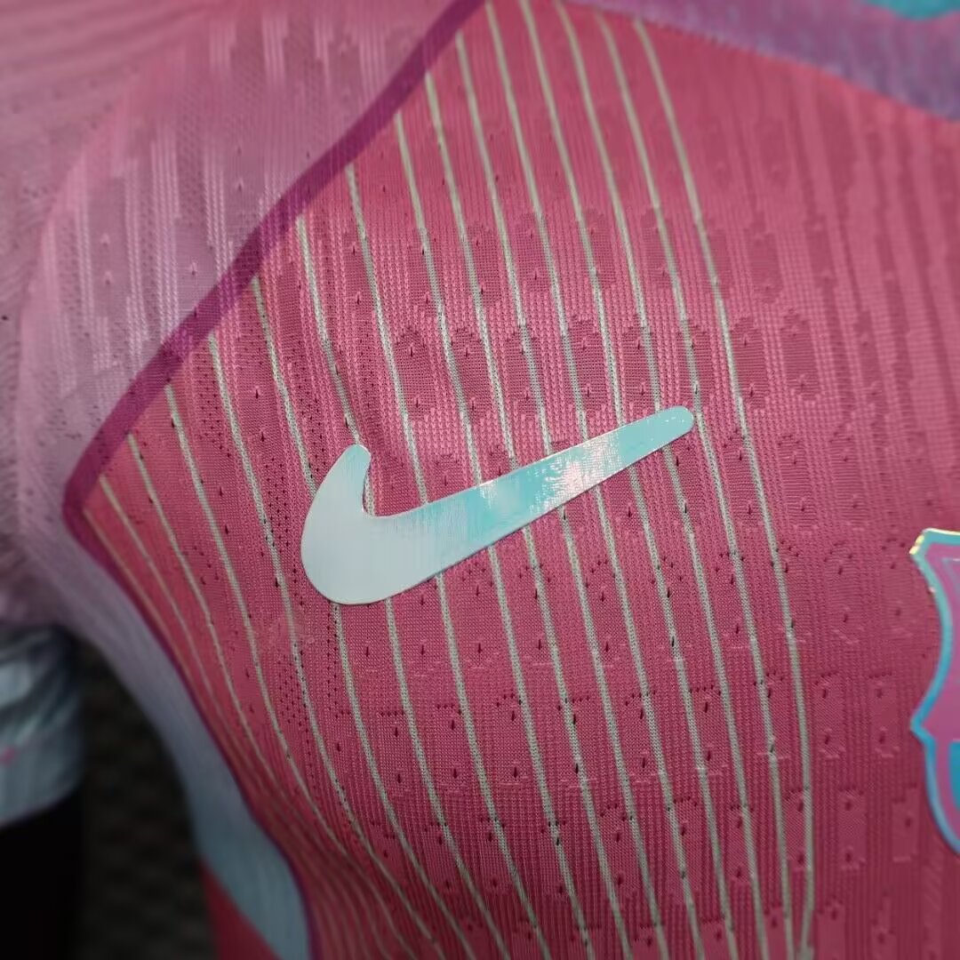 2025-26-Barcelona Special Edition Pink and White-Player Edition