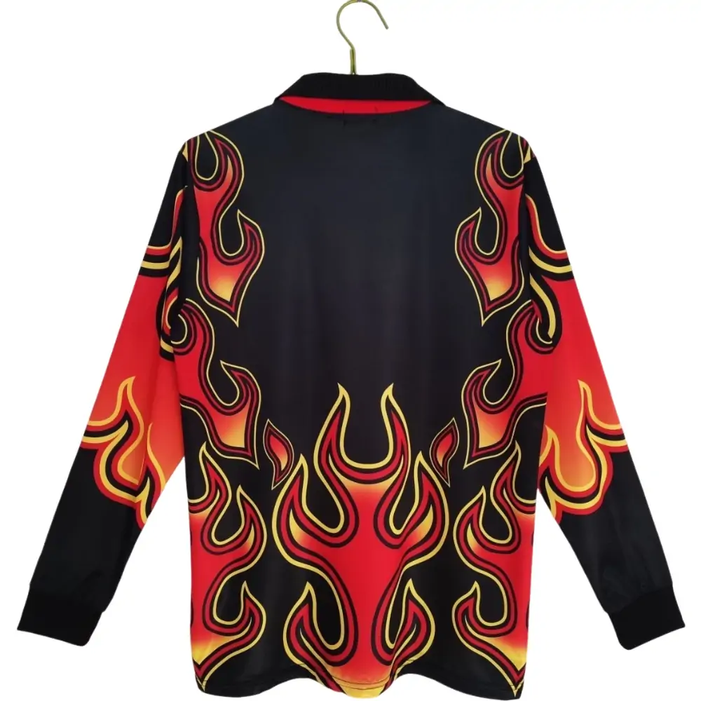 1998 Japan Goalkeeper Red Flame Jersey - Fans Edition