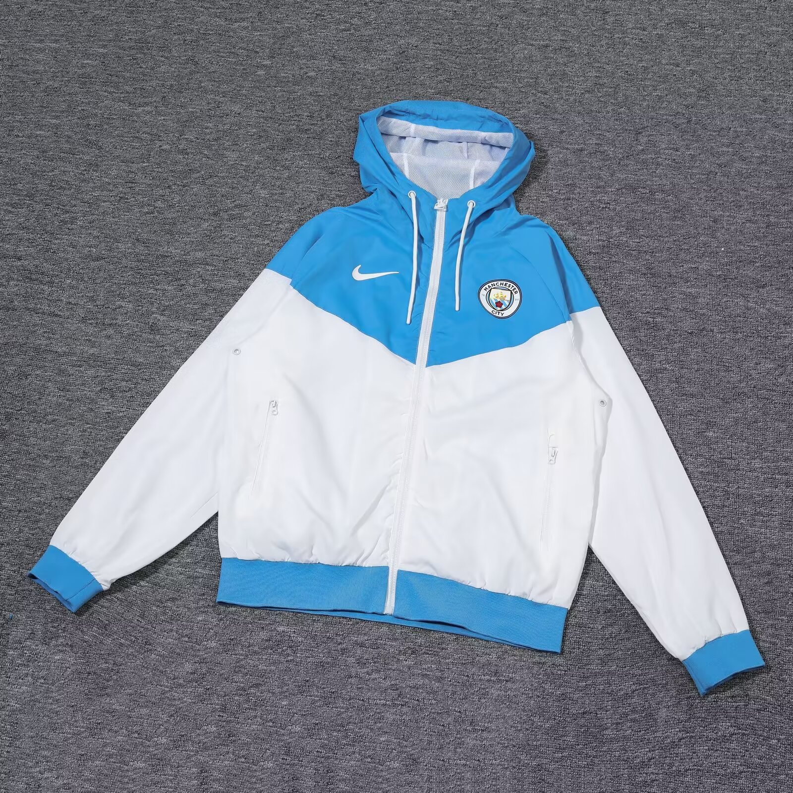 2024-25 Manchester City hooded trench coat