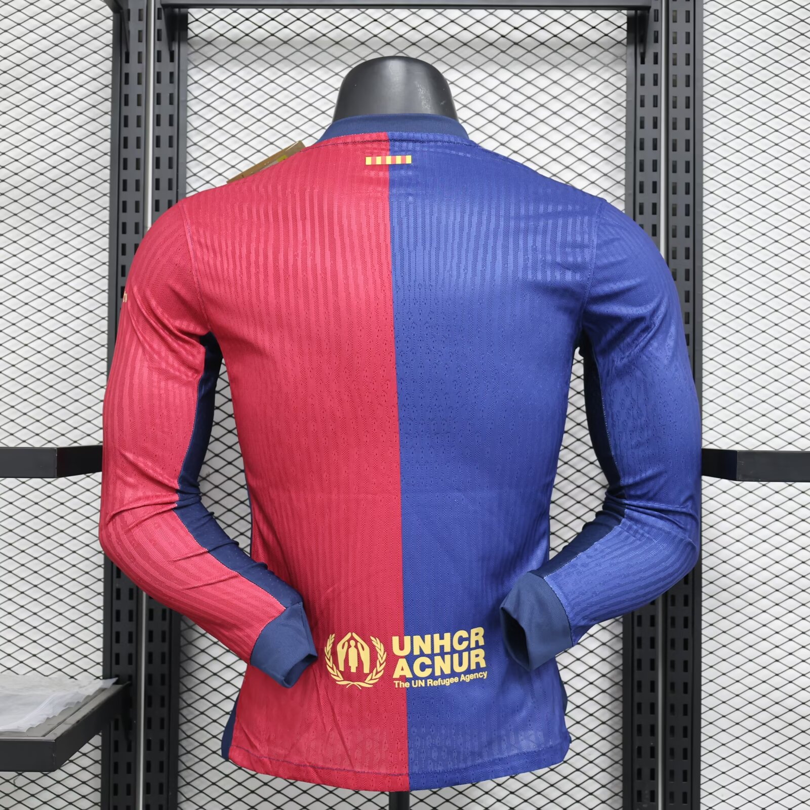 2024/25 Barcelona Home Long Sleeve Shirt - Player Version