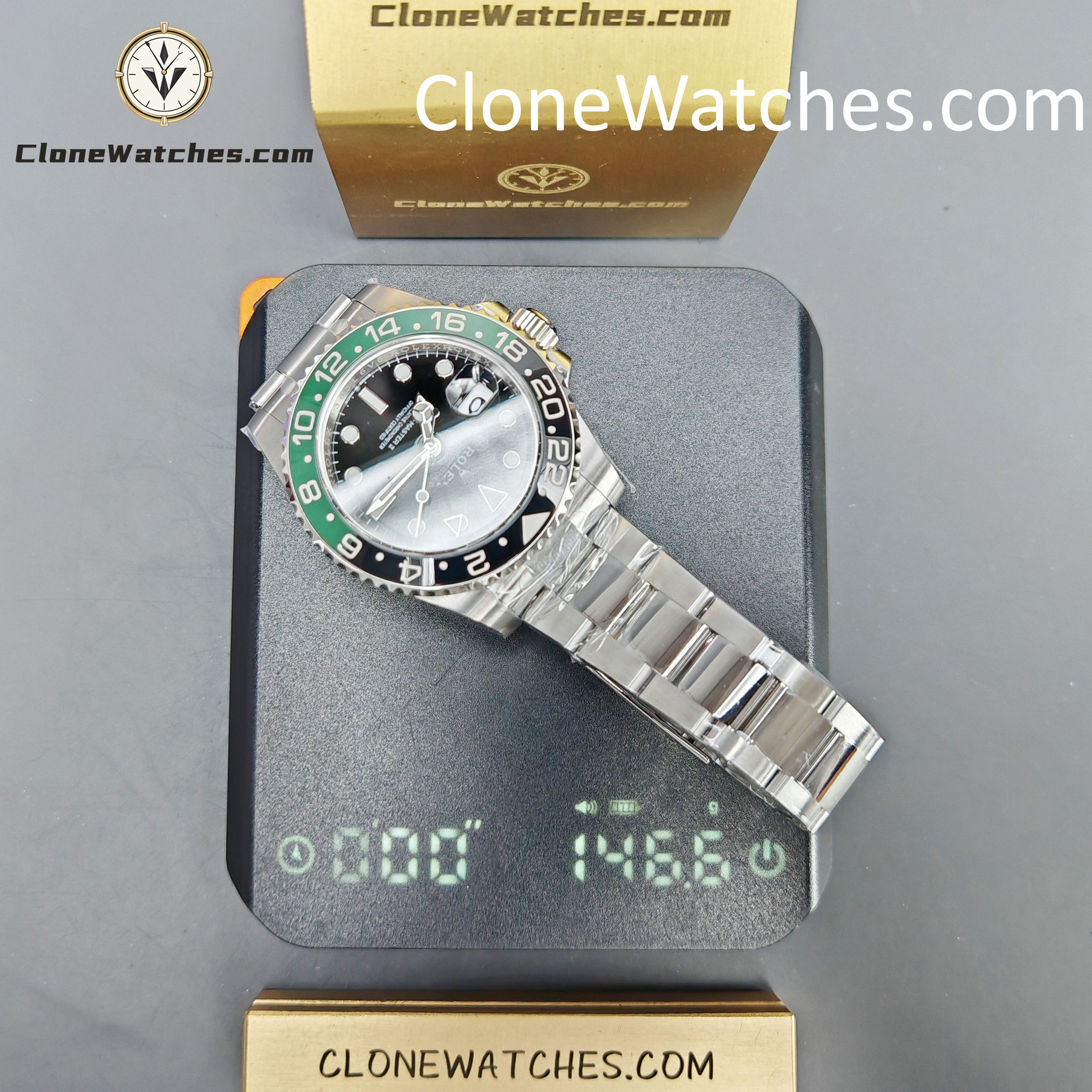 Rolex Super Clone Watches 1:1 Sprite GMT Master II M126720vtnr Oyster 3285 Movement