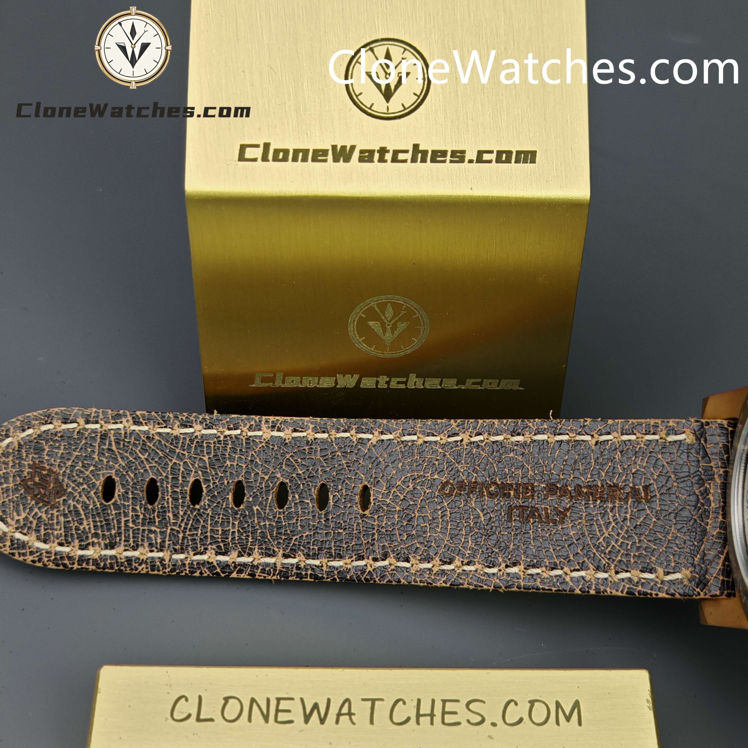 Panerai Super Clone Watches 1:1 Submersible 1950 3 Days Automatic Bronzo PAM00382