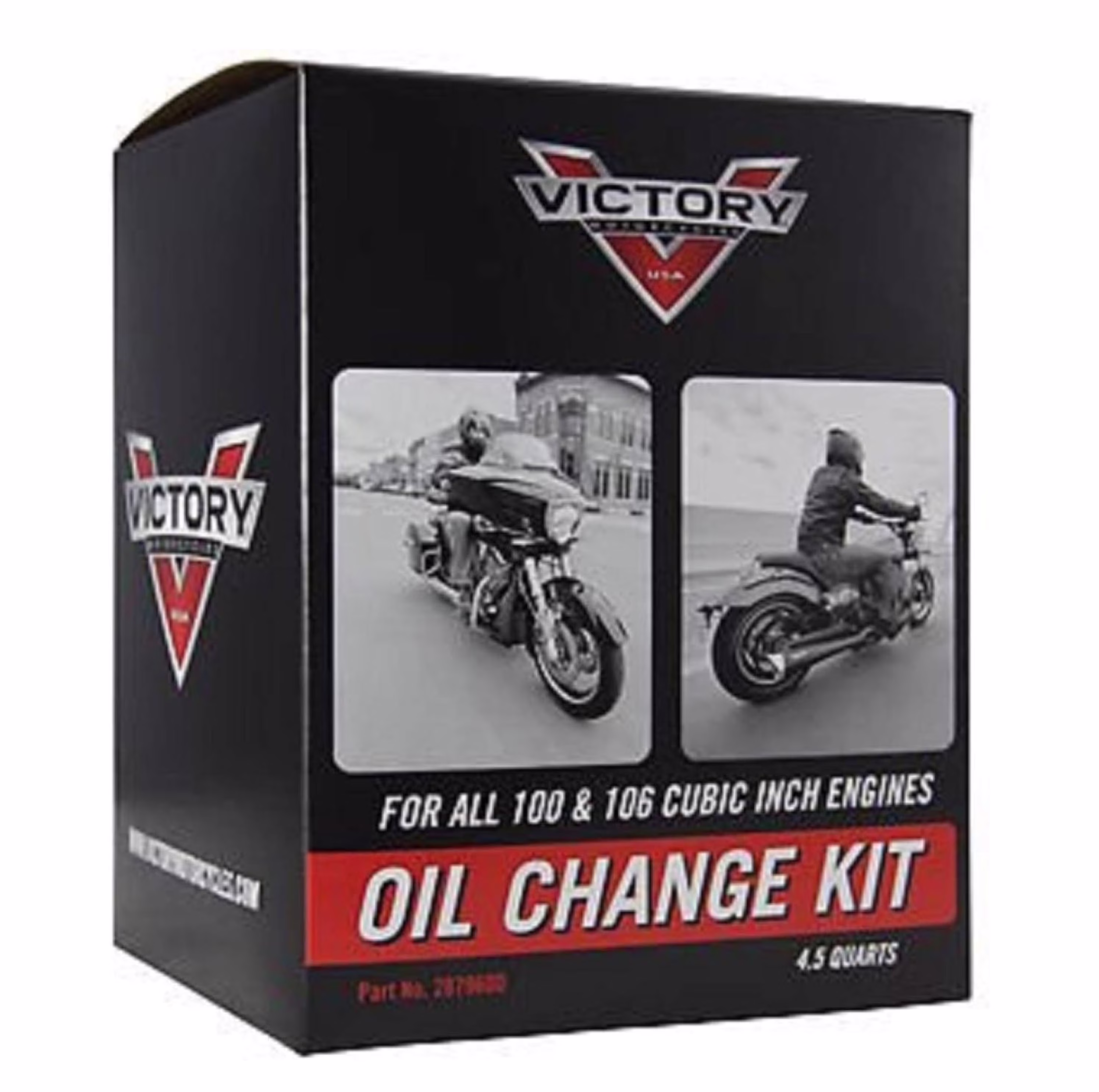 Victory OEM Oil Change Kit for 100 & 106 Cubic Inch Motor Engine 2879600