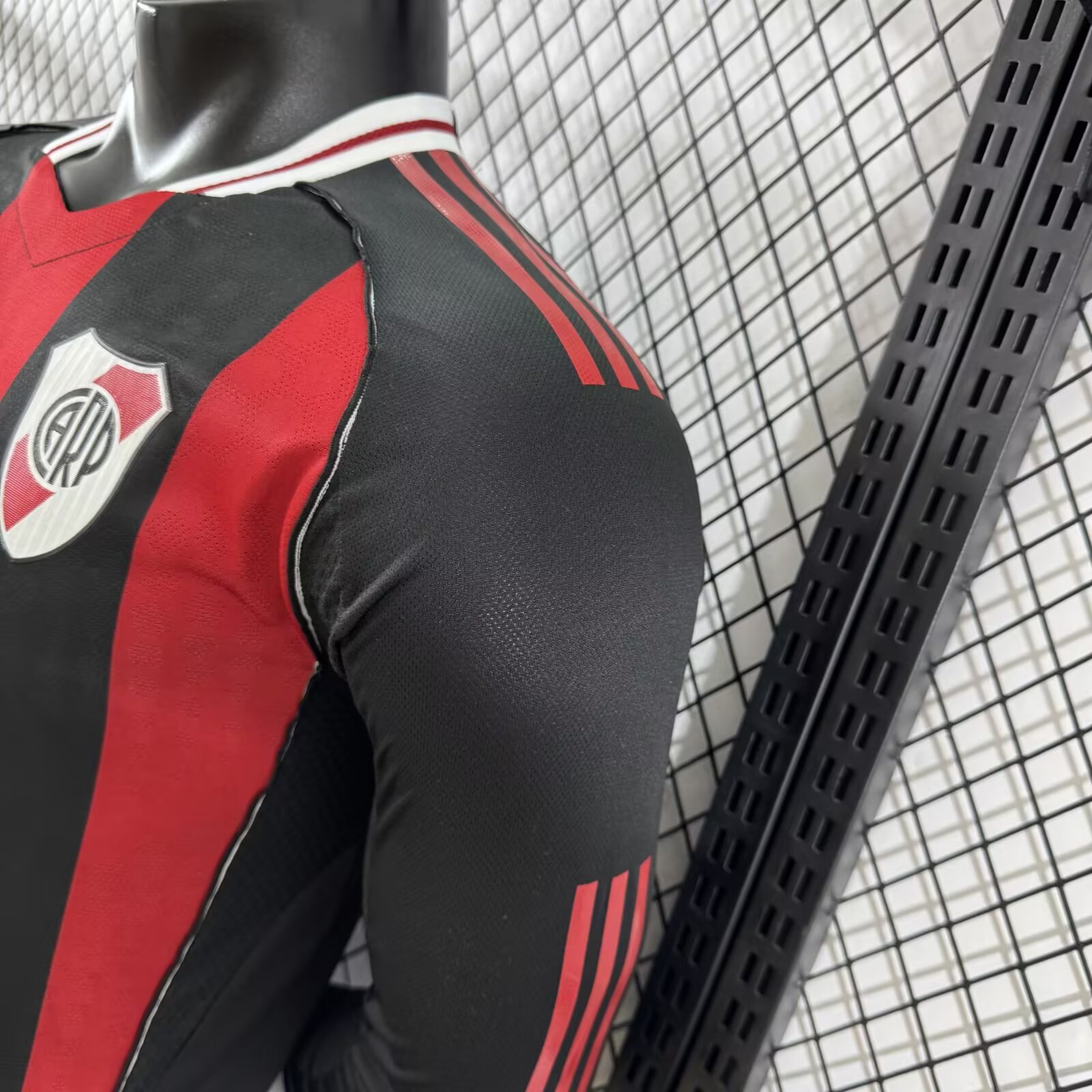 25-26 River Plate Away Long Sleeve Jersey - Player Version