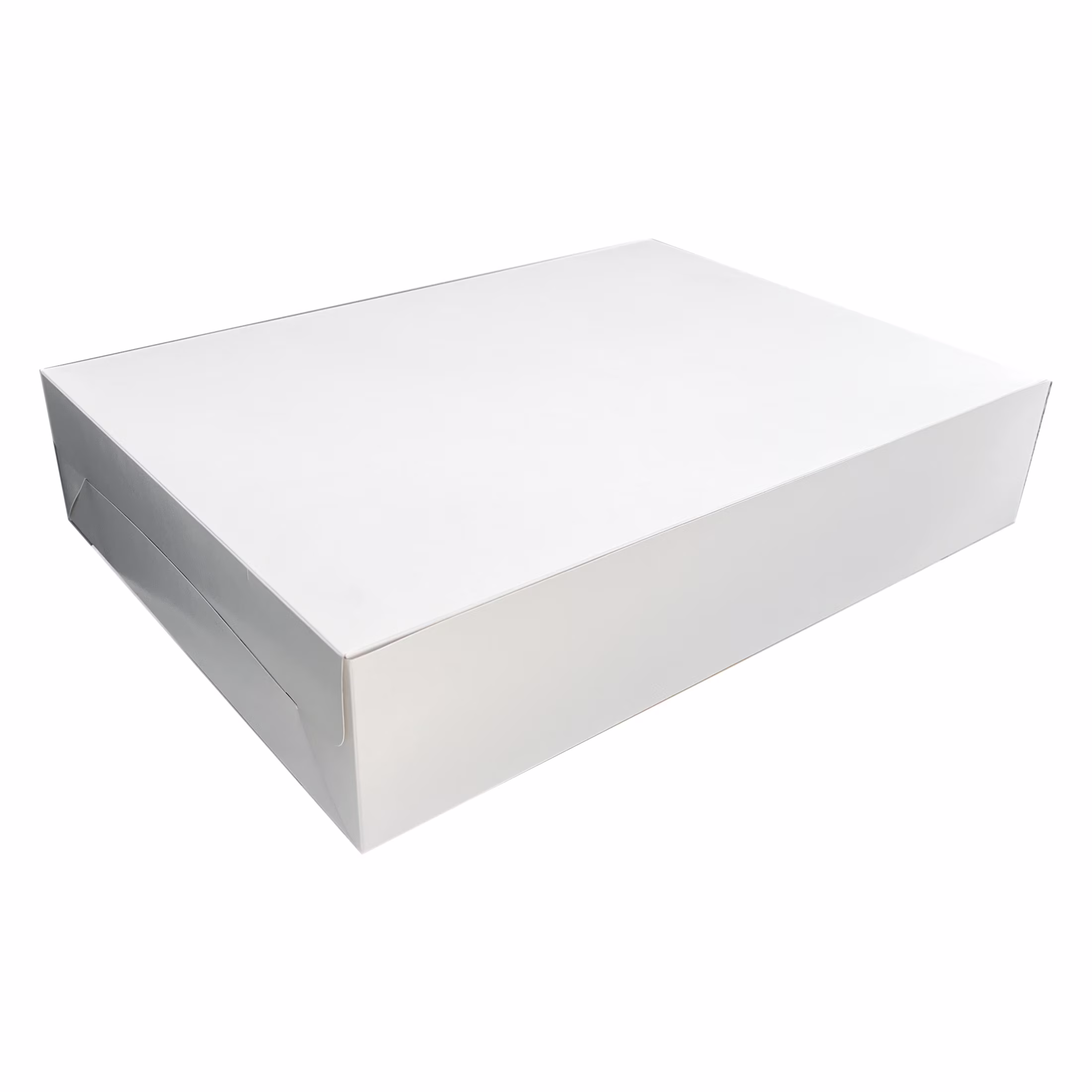 (3 pack) Way To Celebrate White Folding Cake Box, 19 in x 14 in x 4 in